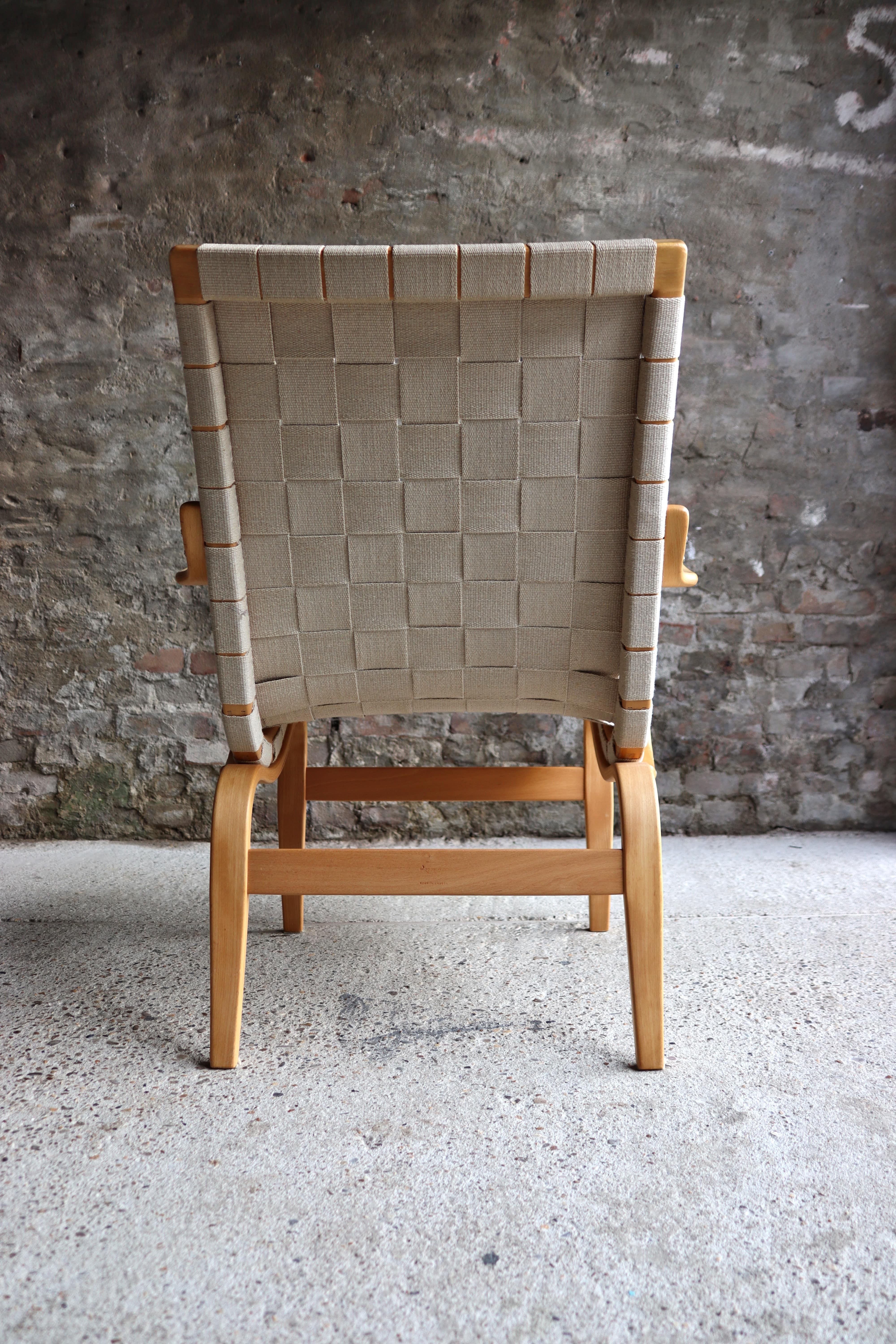 Bruno Mathsson – Eva Chair – Beech wood – Karl Matthson – Sweden – 1960s 3
