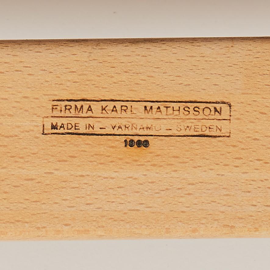 Fauteuil « Eva » de Bruno Mathsson, 1968 Bon état - En vente à Los Gatos, CA
