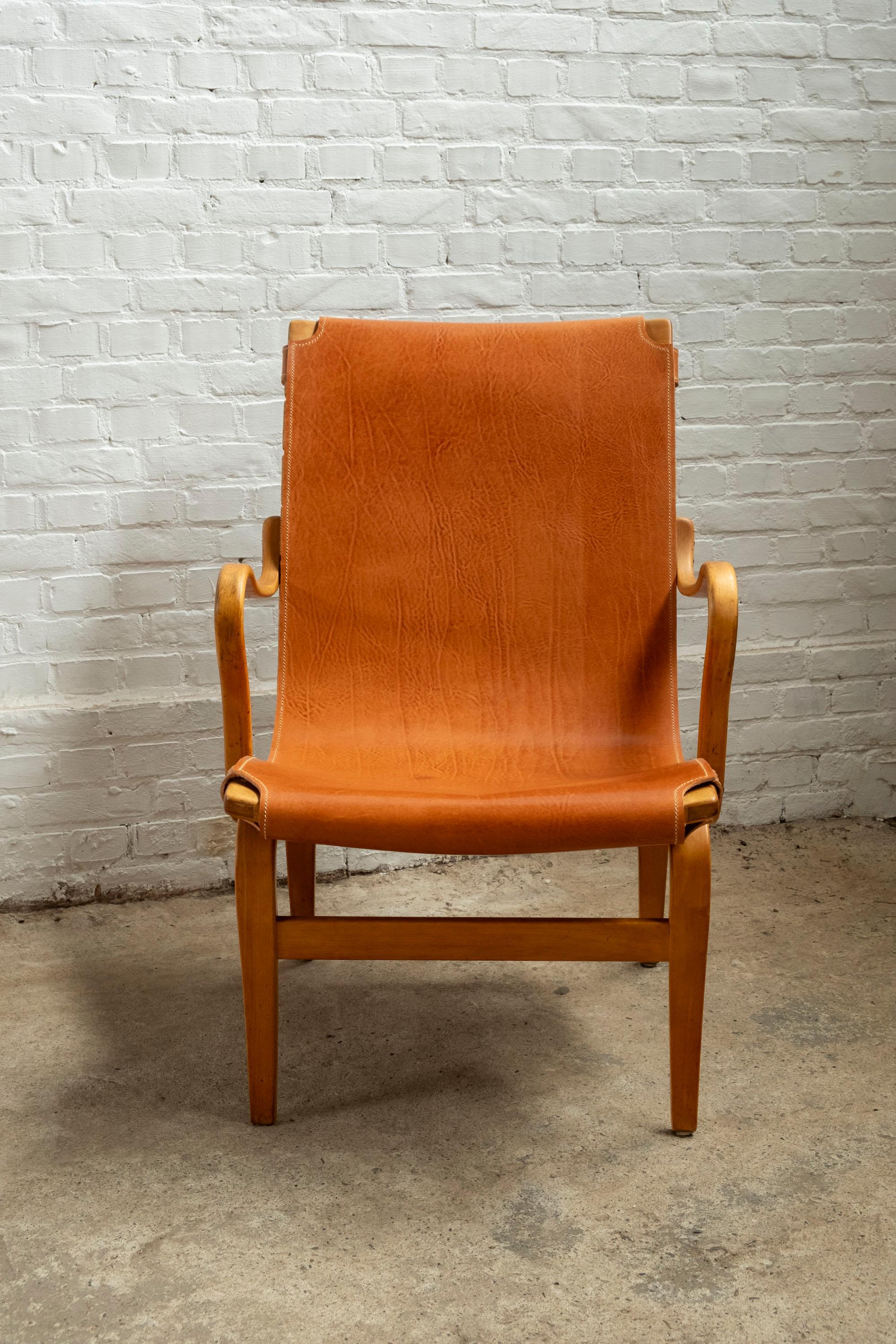 Bruno Mathsson Eva Lounge Chair, 1960s Sweden For Sale 5