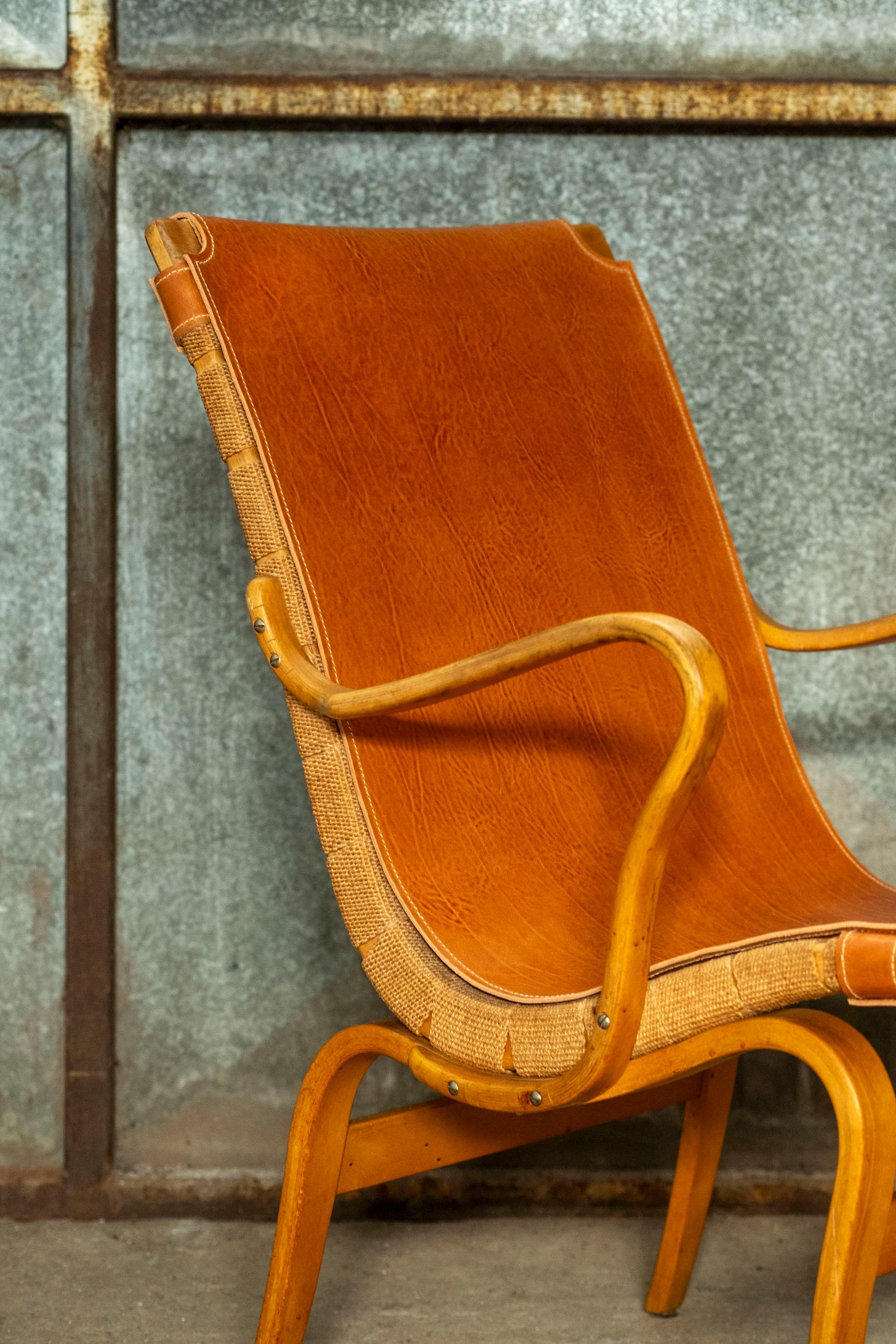 Bruno Mathsson Eva Lounge Chair, 1940s Sweden For Sale 12
