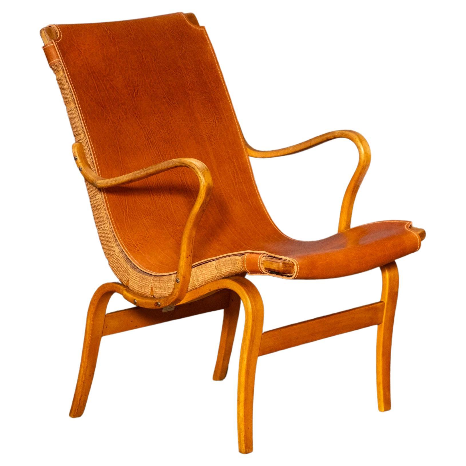 Bruno Mathsson Eva Lounge Chair, 1960s Sweden For Sale