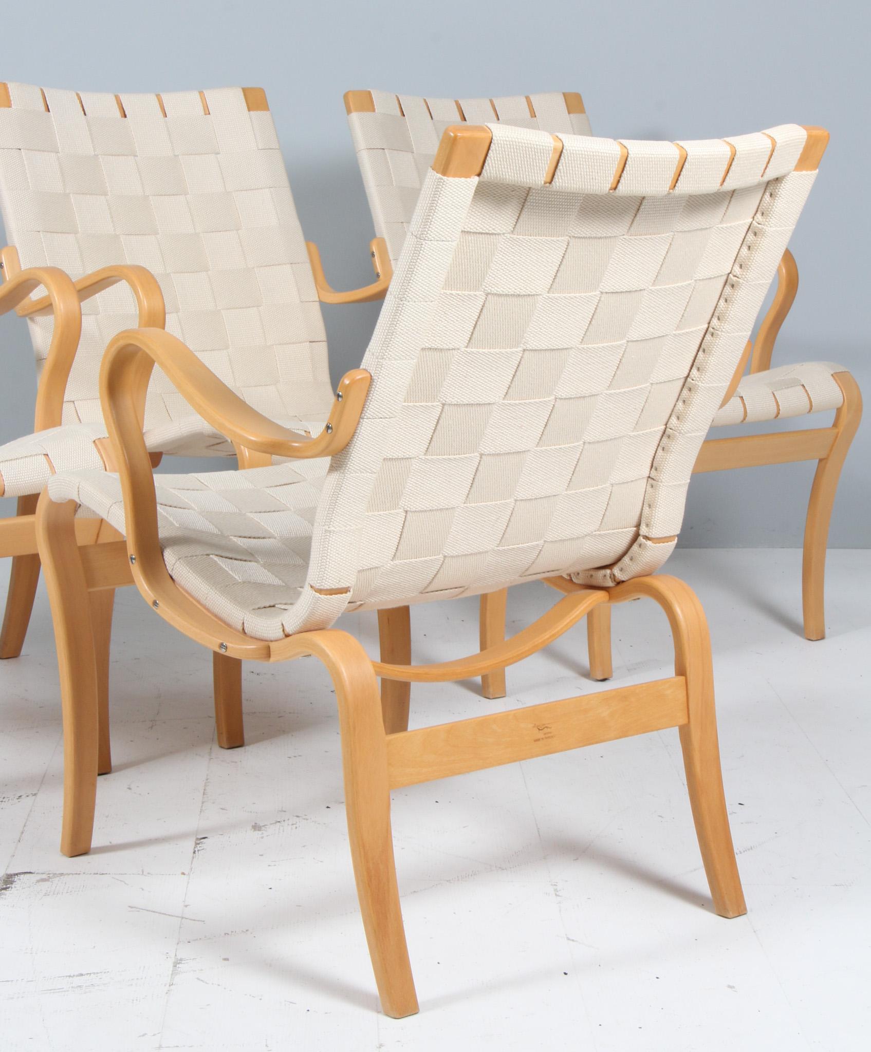 Bruno Mathsson Eva Lounge Chair with webbing 1