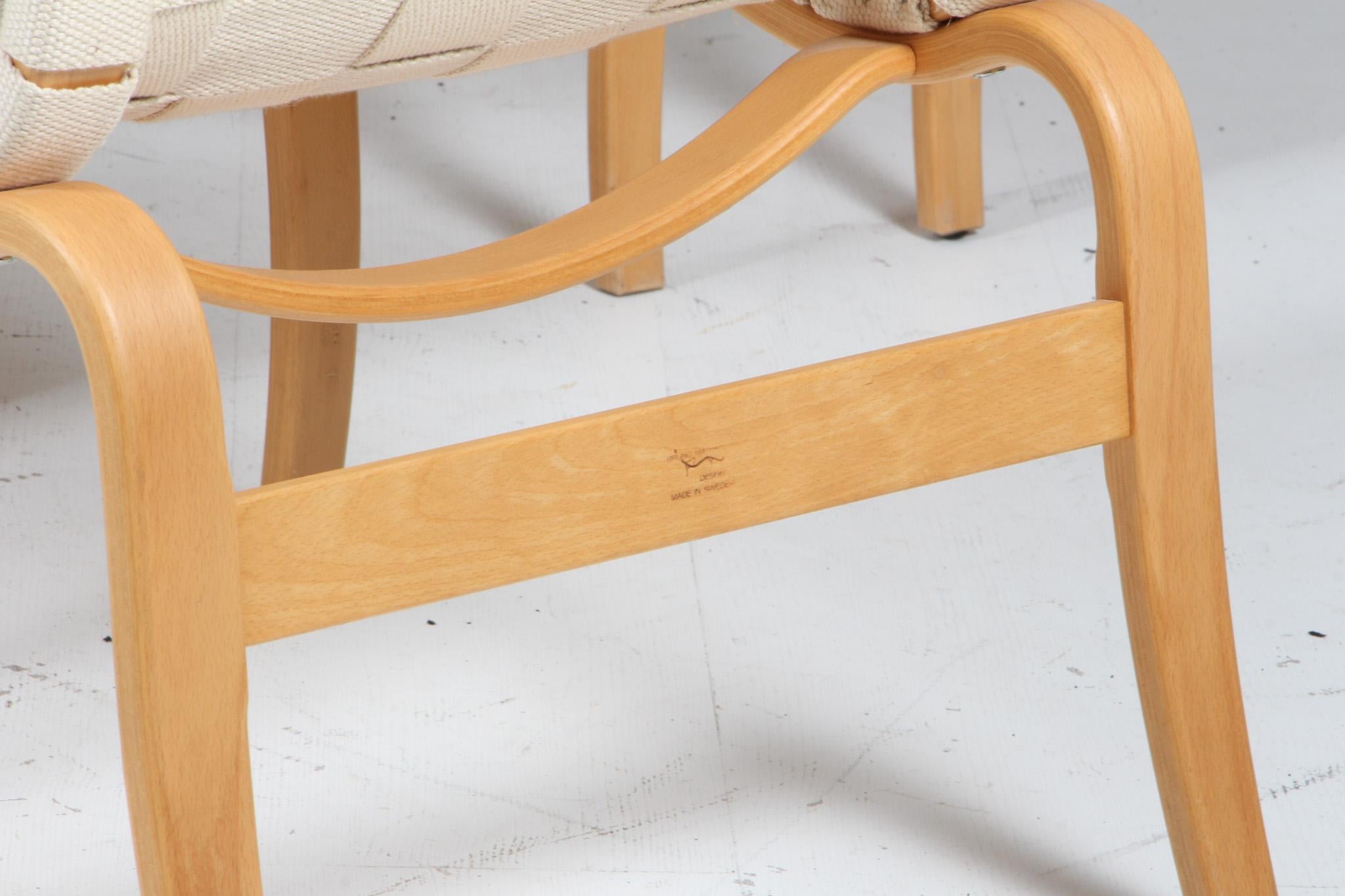 Bruno Mathsson Eva Lounge Chair with webbing 2