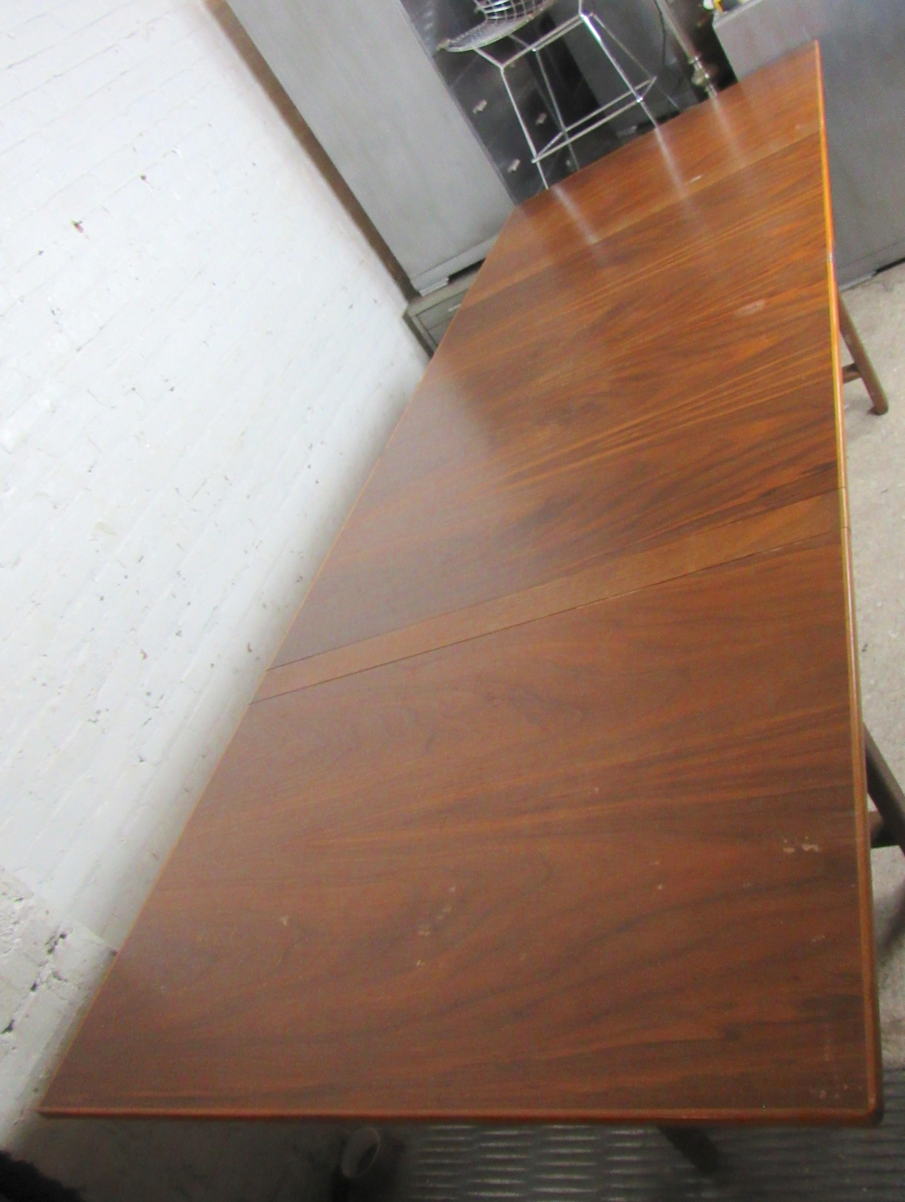 Mid-20th Century Bruno Mathsson Extending Teak Table