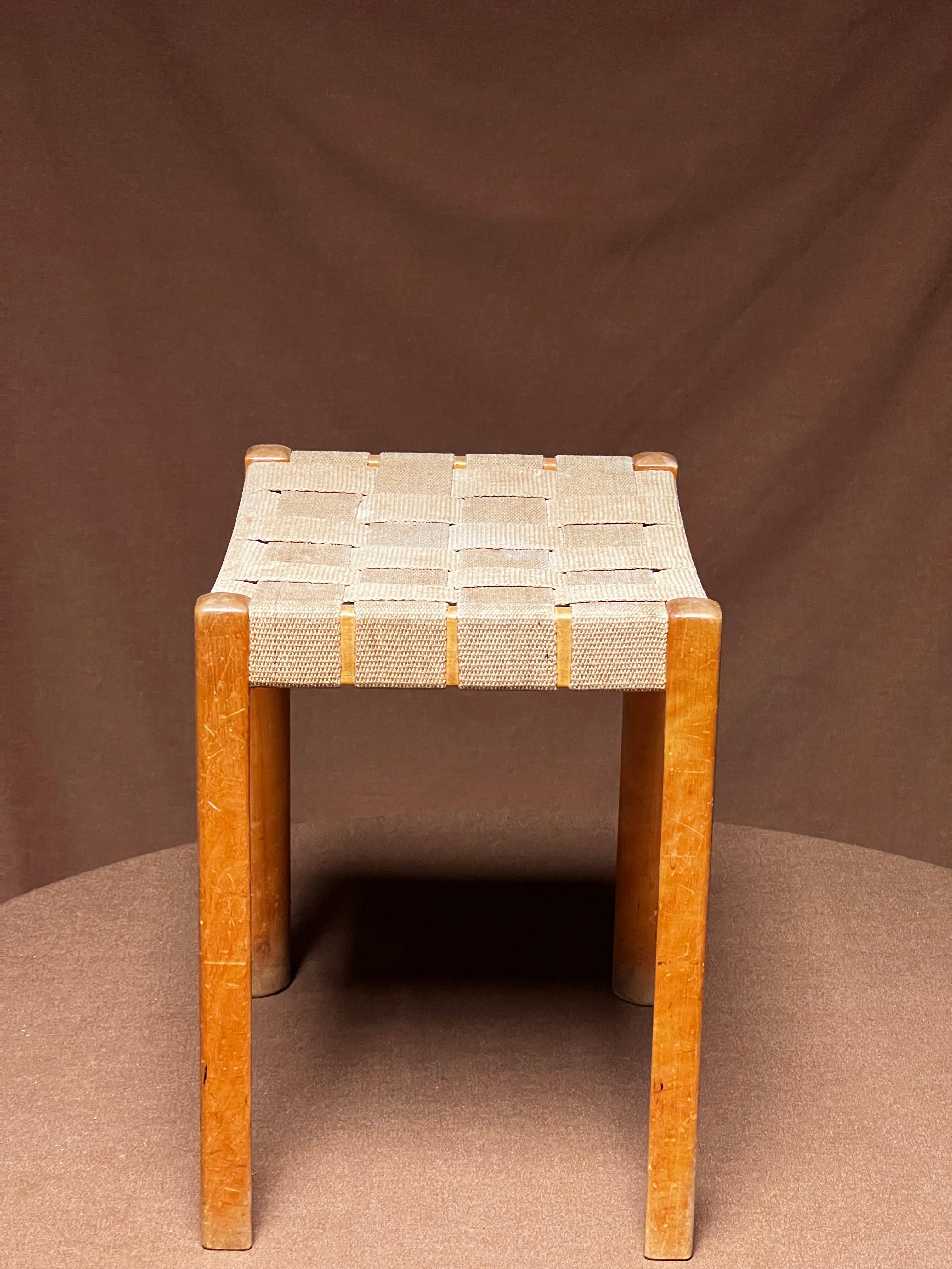 Bruno Mathsson extremely rare original 1936 stool collector in mint condition For Sale 8