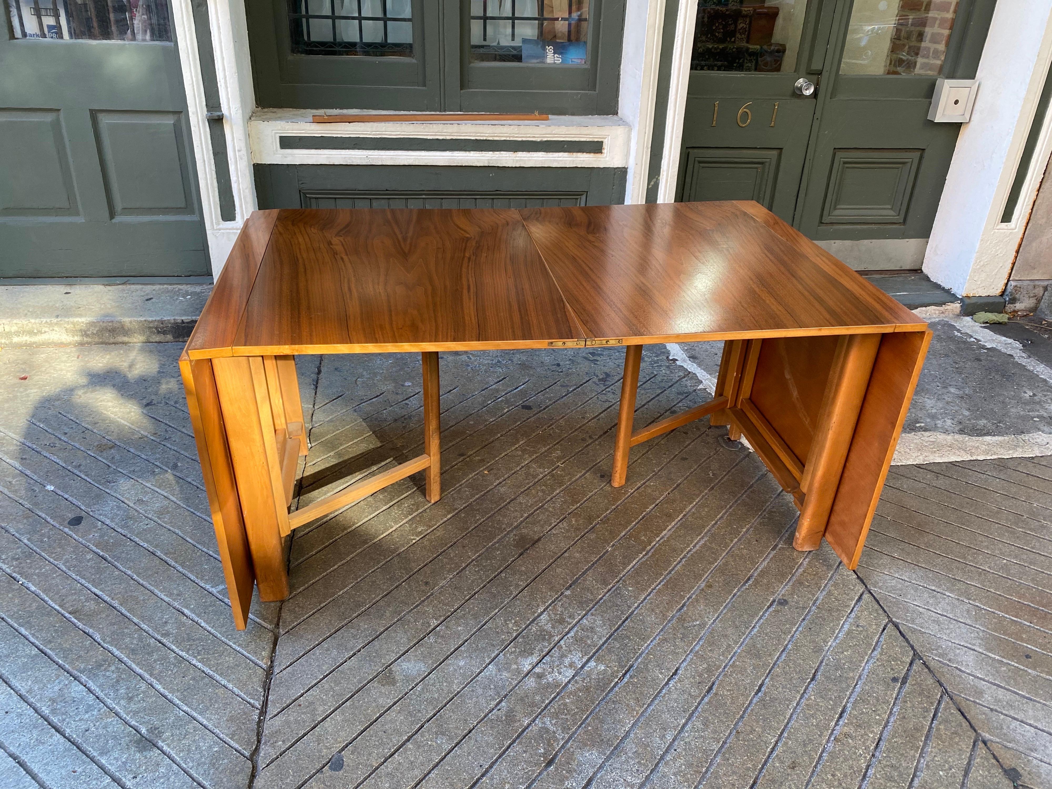 Bruno Mathsson Folding Extension Table In Good Condition In Philadelphia, PA