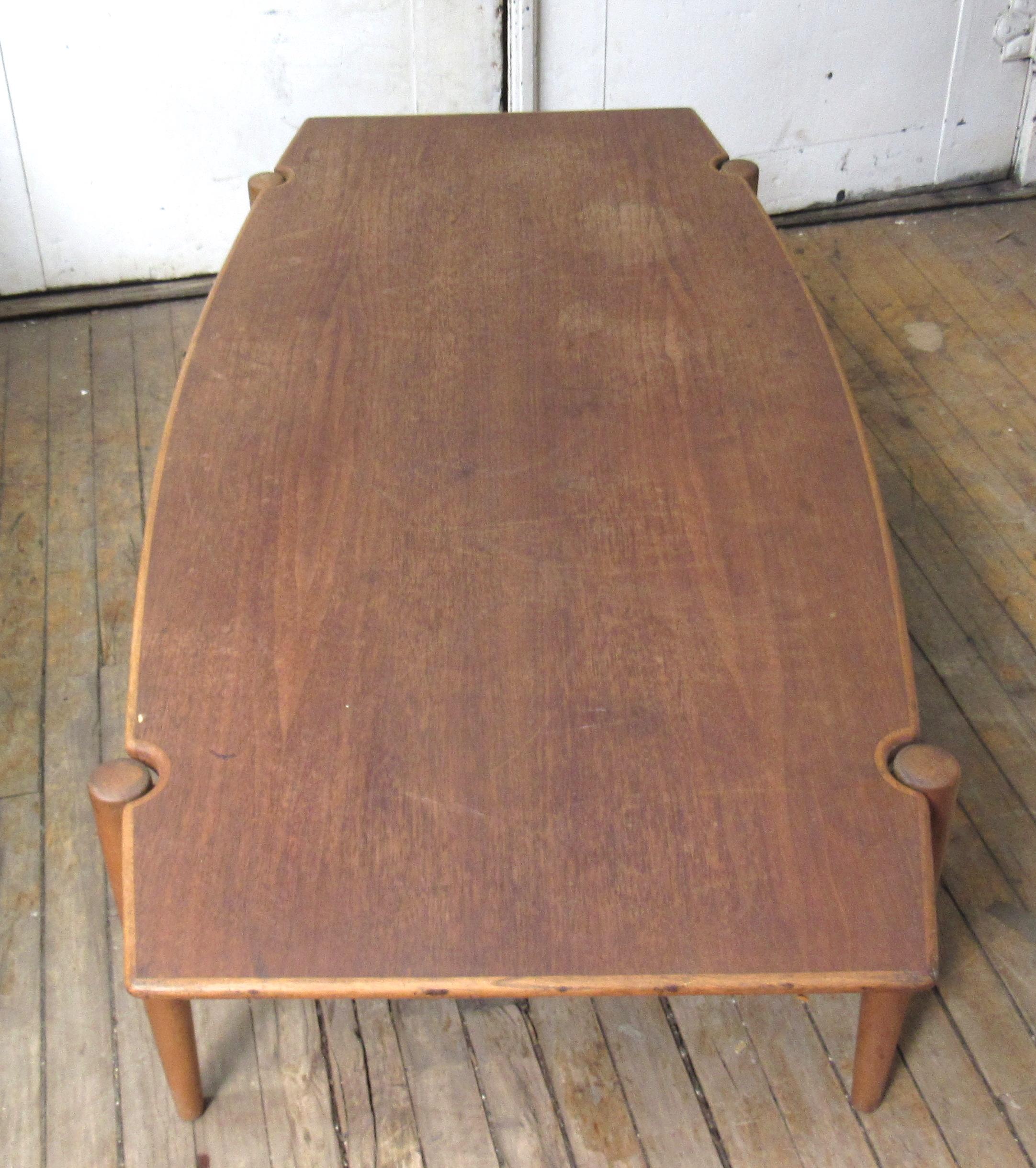 Mid-Century Modern Bruno Mathsson for DUX Coffee Table For Sale