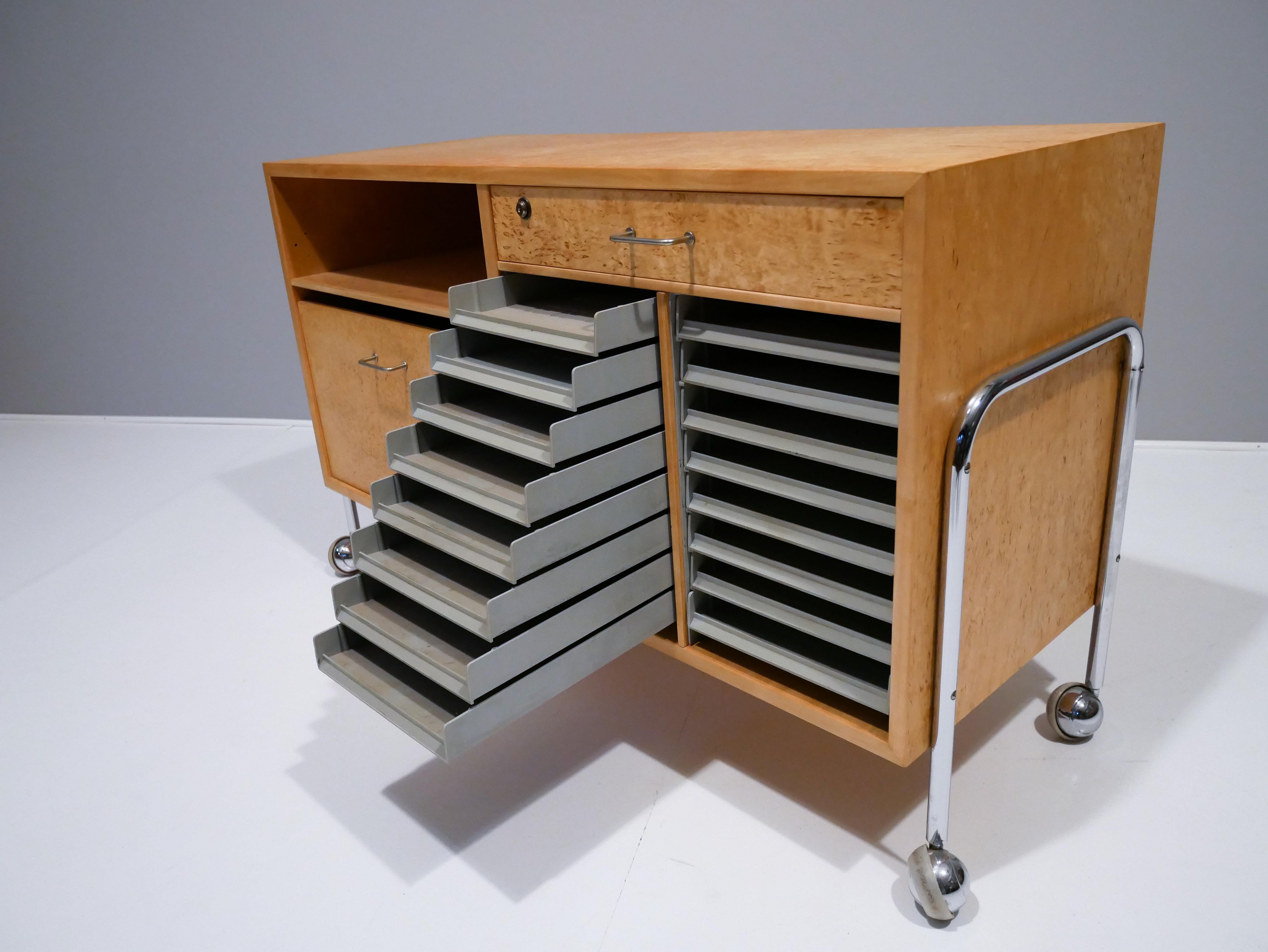 Danish Bruno Mathsson / Fritz Hansen, Freestanding Sideboard, 1960s For Sale
