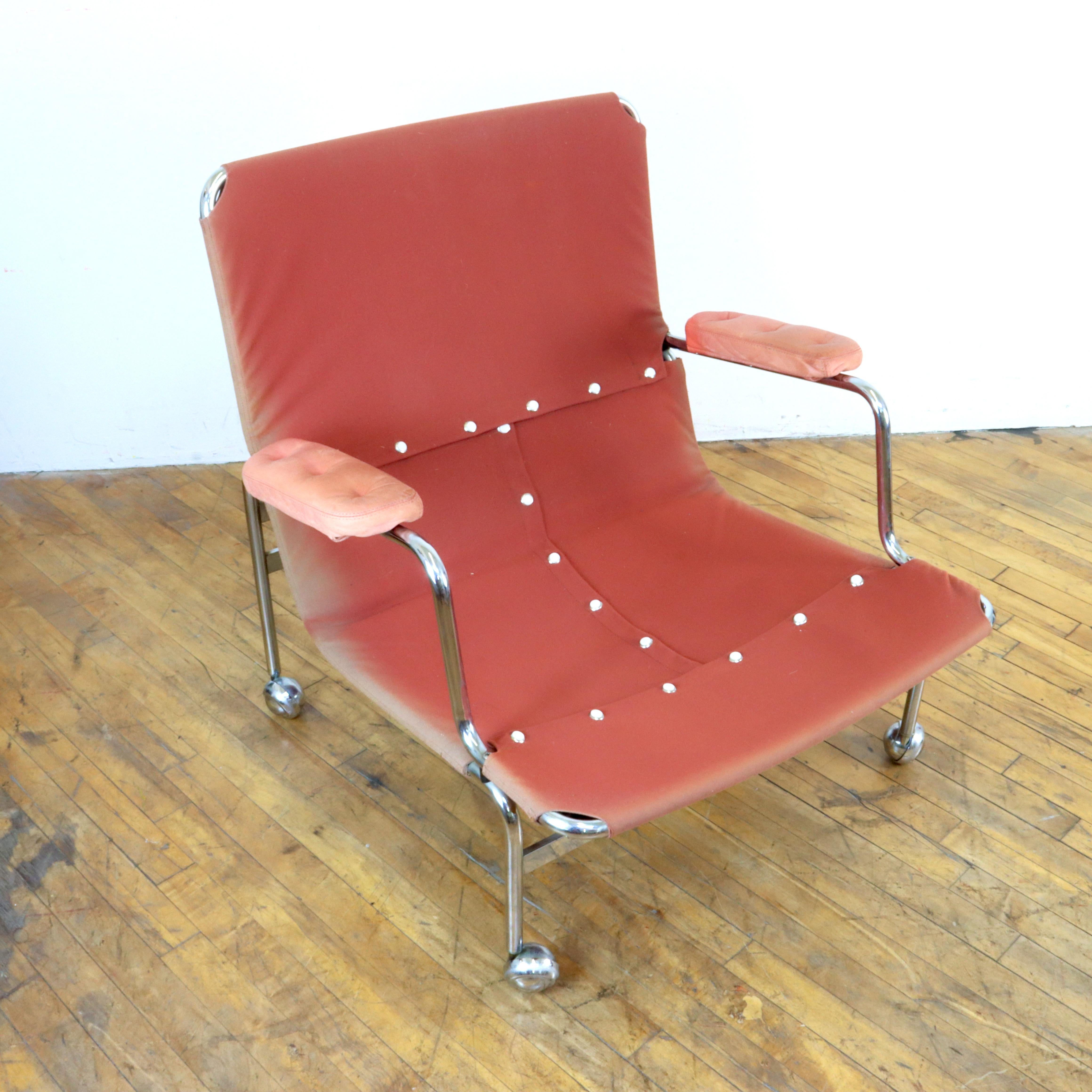 Bruno Mathsson Karin Lounge Chair In Good Condition For Sale In Oakland, CA