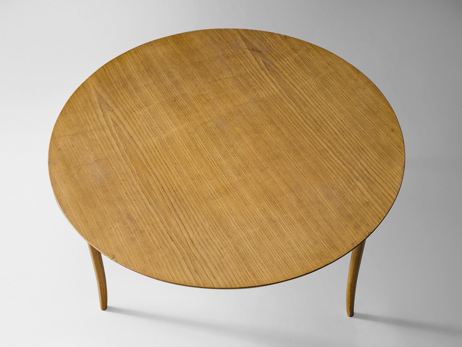 Scandinavian Modern Bruno Mathsson Large Coffee Table Model 'Annika' in Ash For Sale