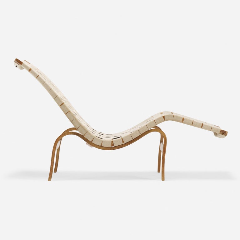 Modern Bruno Mathsson Lounge Chair, Model 36