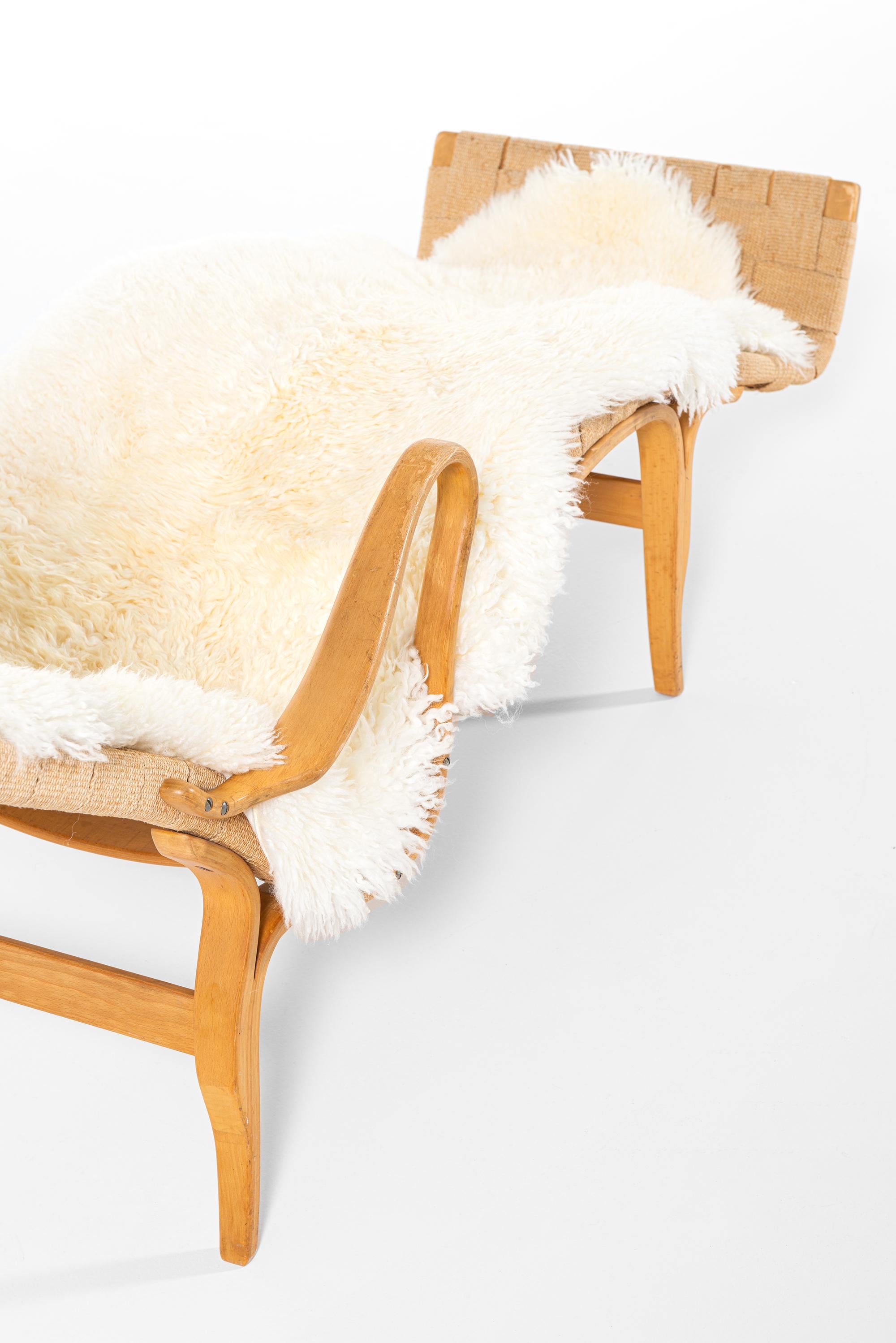 Fauteuil de salon Bruno Mathsson modèle Pernilla 3 / T-108 de Karl Mathsson en Suède en vente 6