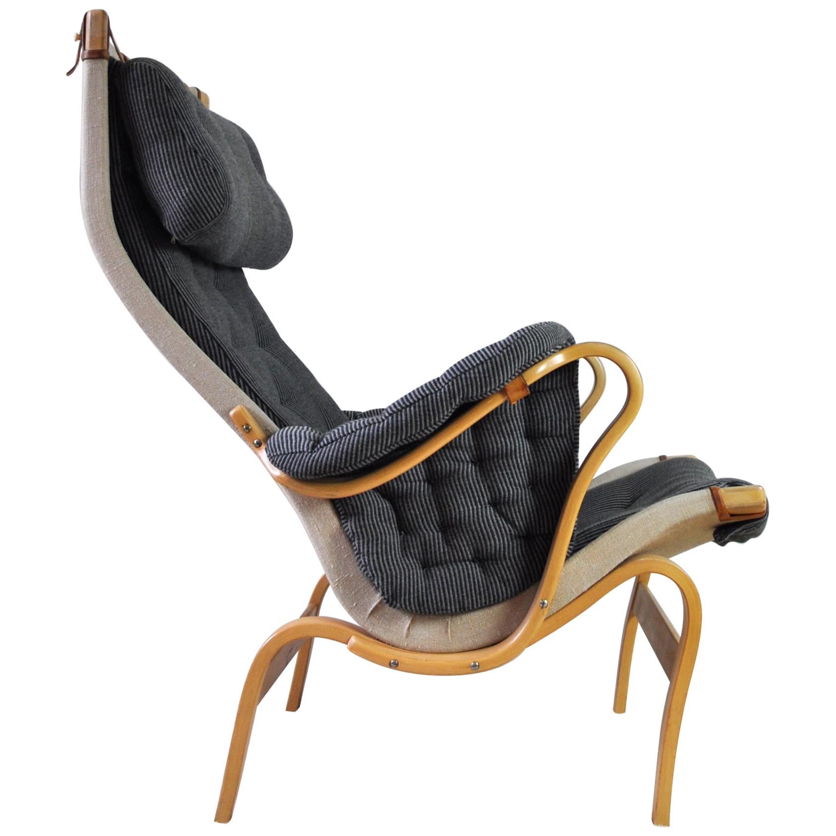 Bruno Mathsson Lounge Chair Pernilla 69 for DUX, Sweden