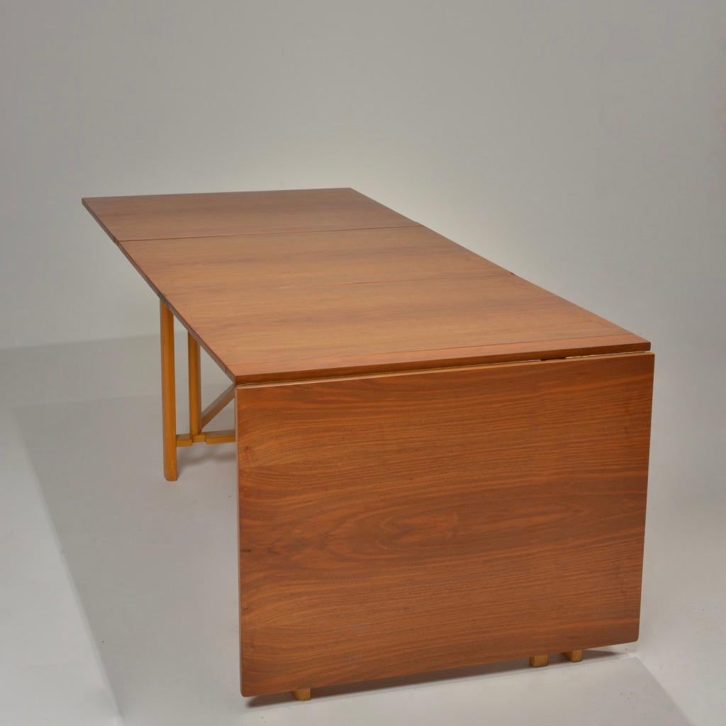 Table pliante « Maria Flap » de Bruno Mathsson, Karl Mathsson, Suède, années 1950 en vente 2