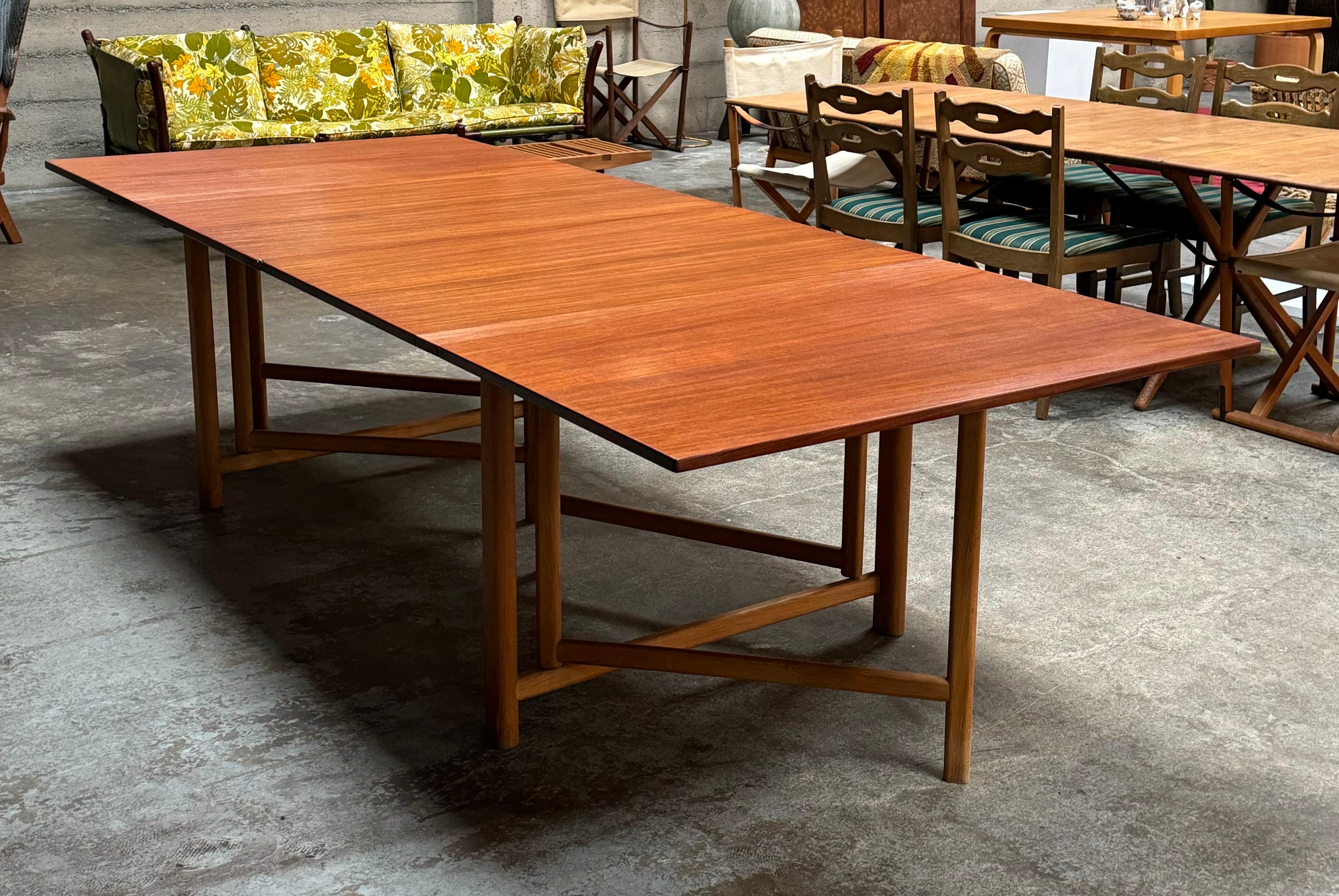 Bruno Mathsson Maria style table by Hafnia of Denmark 6