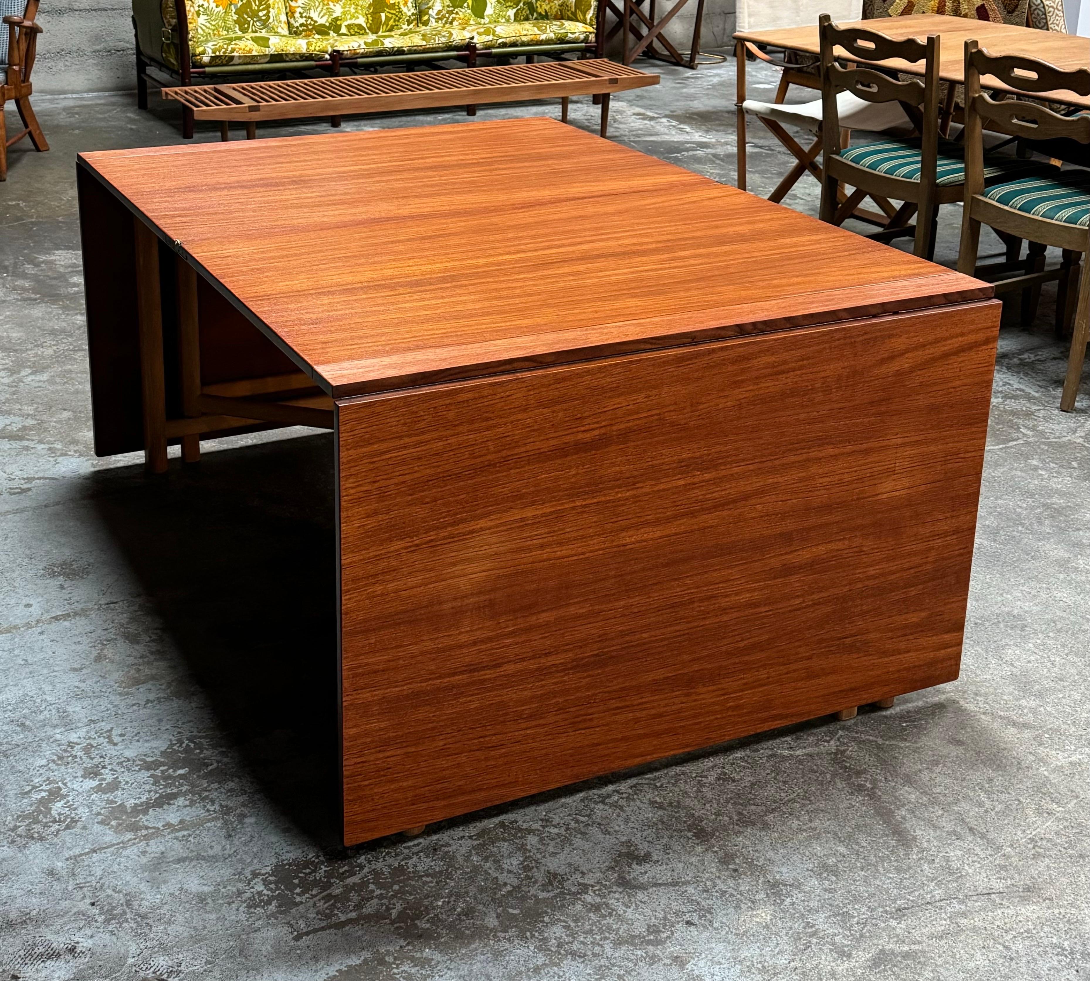 Bruno Mathsson Maria style table by Hafnia of Denmark 9