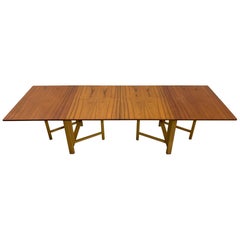 Bruno Mathsson ‘Maria’ Teak Extendable Dining Table