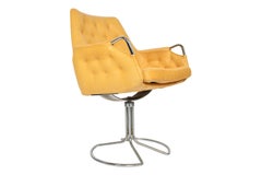 Bruno Mathsson Milton Swivel Lounge Chair Model Mi 441