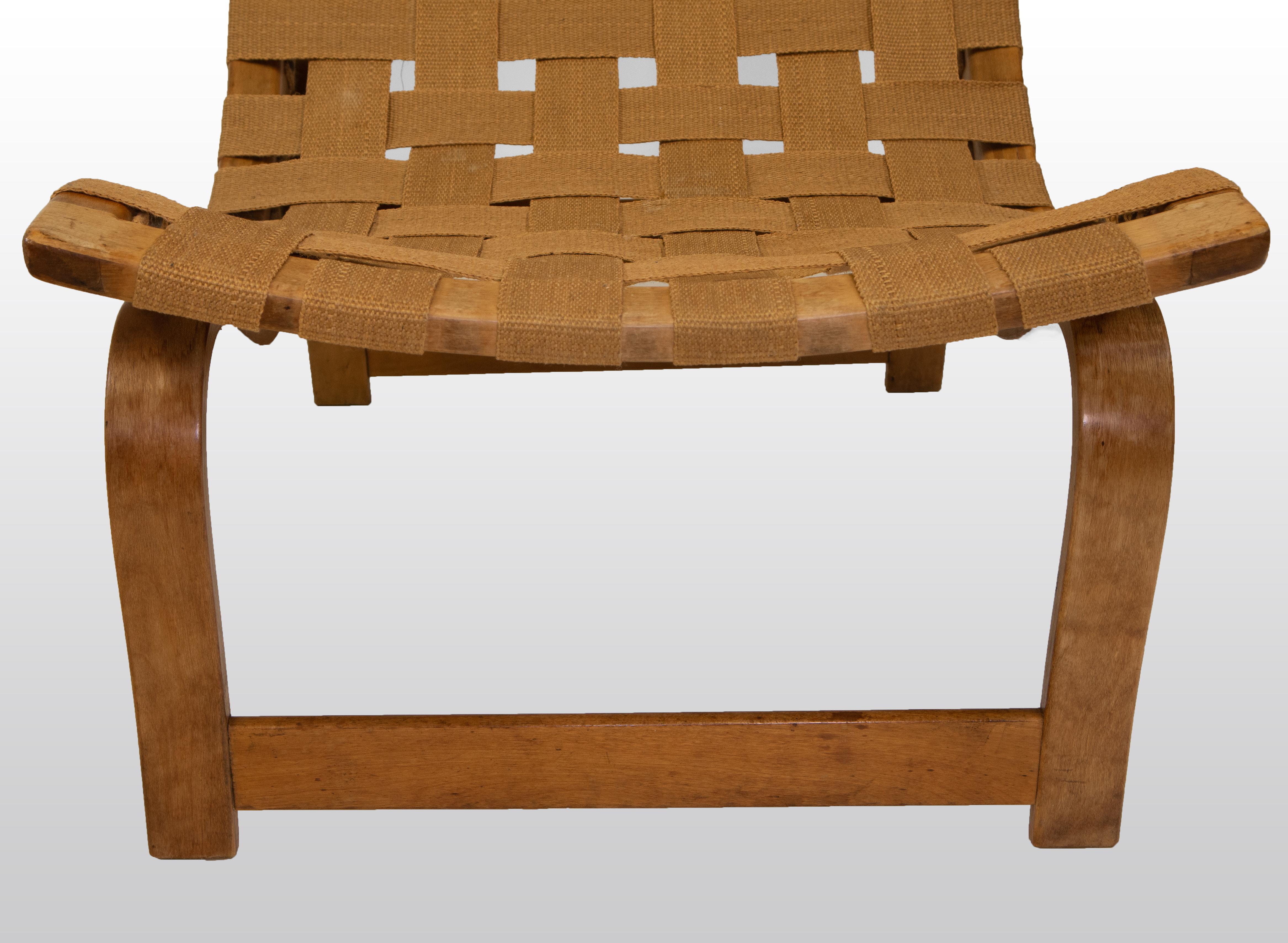 Birch Bruno Mathsson Model 36 Easy Chair 1940's