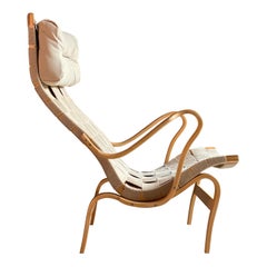 Bruno Mathsson Pernilla 1 Easy Chair by DUX Sweden, circa 1970s