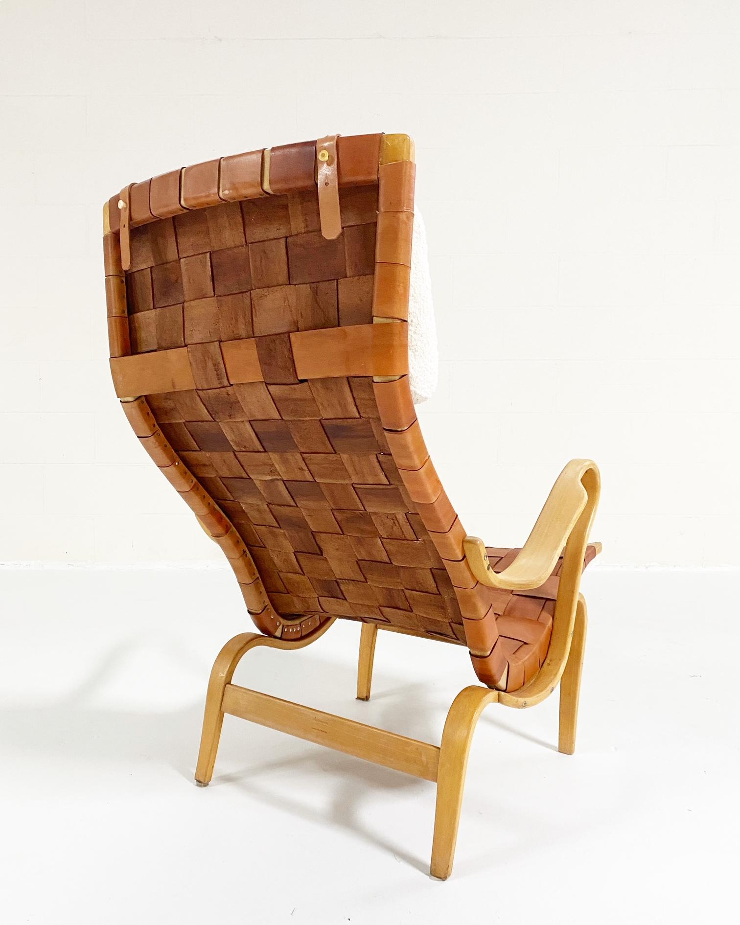 Late 20th Century Bruno Mathsson Pernilla 2 Lounge Chair