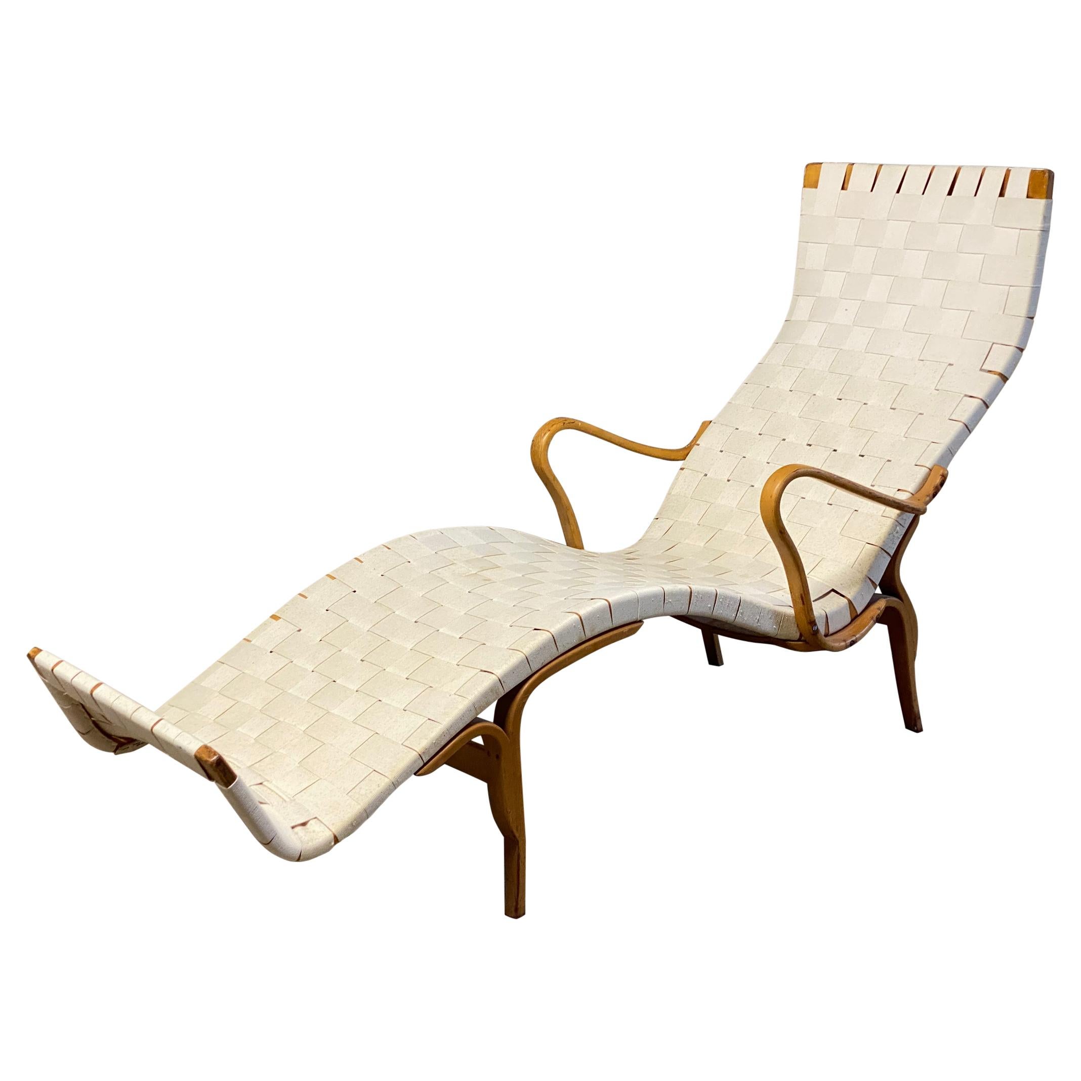 Bruno Mathsson Pernilla 3 Bentwood Lounge Chair