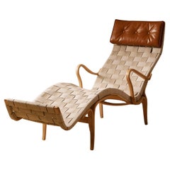 Bruno Mathsson, "Pernilla 3" Lounge Chair, Ed. Firma Karl Mathsson, Sweden 1960
