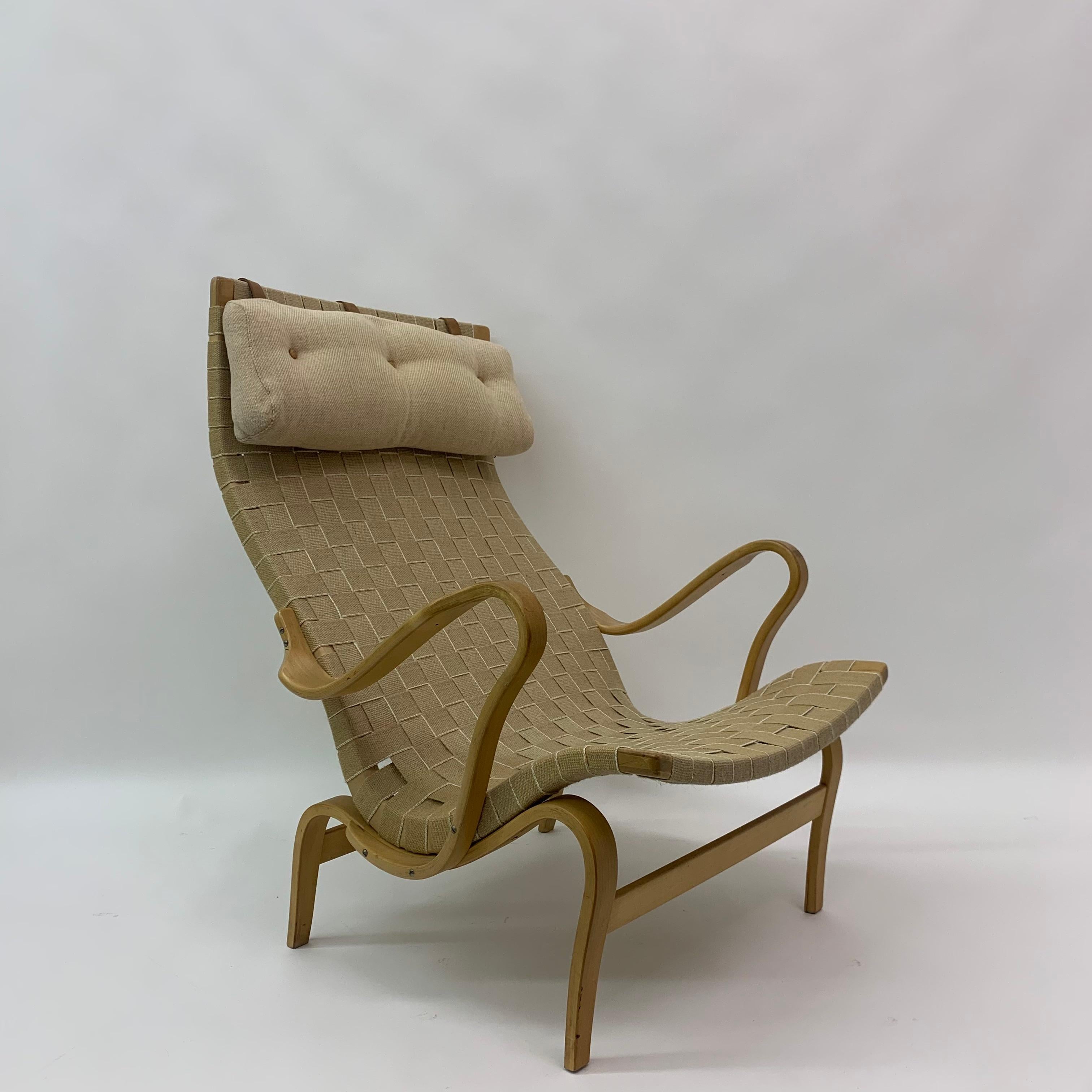 Bruno Mathsson ‘Pernilla’ Chair for Dux, 1970’s 1
