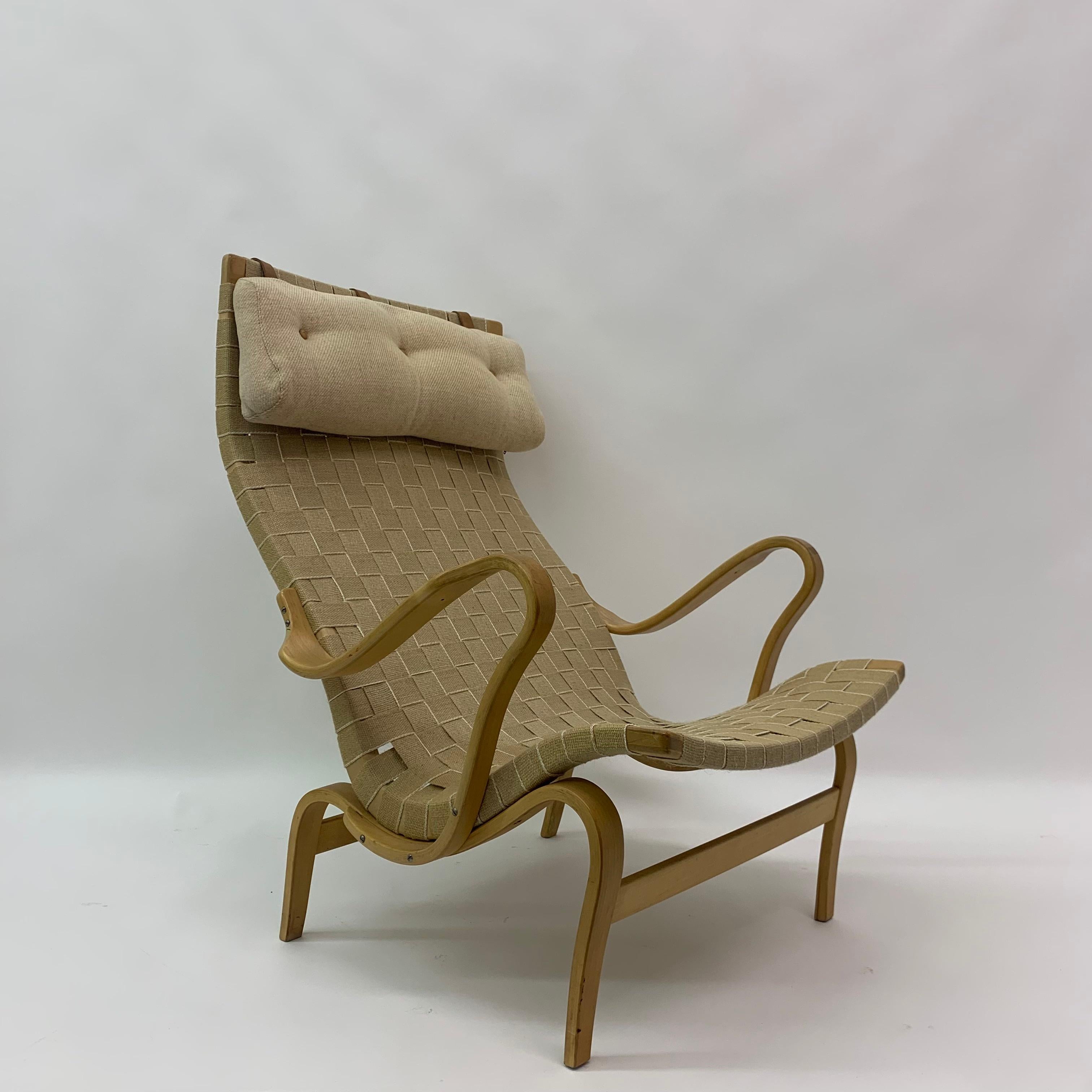 Bruno Mathsson ‘Pernilla’ Chair for Dux, 1970’s For Sale 4