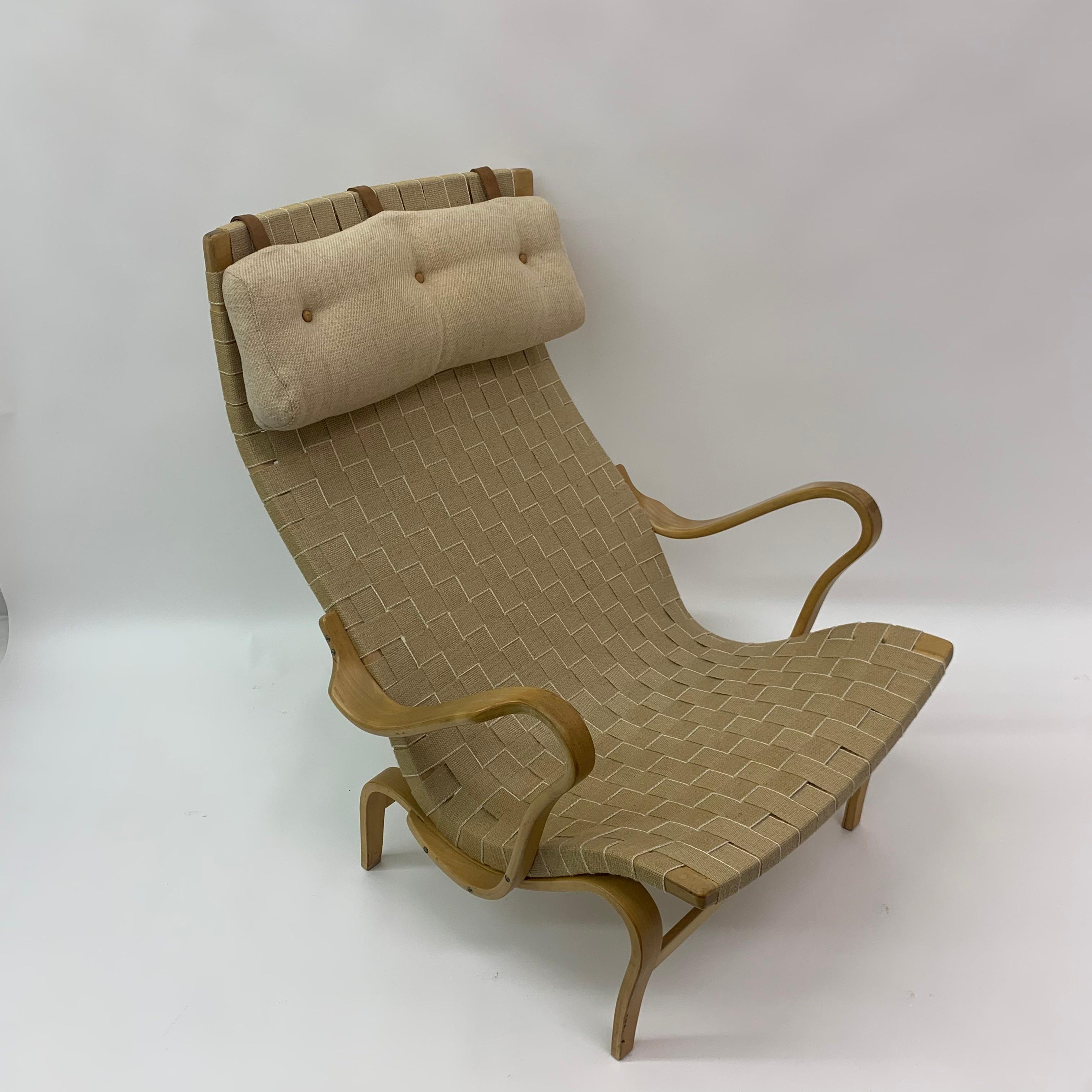 Bruno Mathsson ‘Pernilla’ Chair for Dux, 1970’s For Sale 5