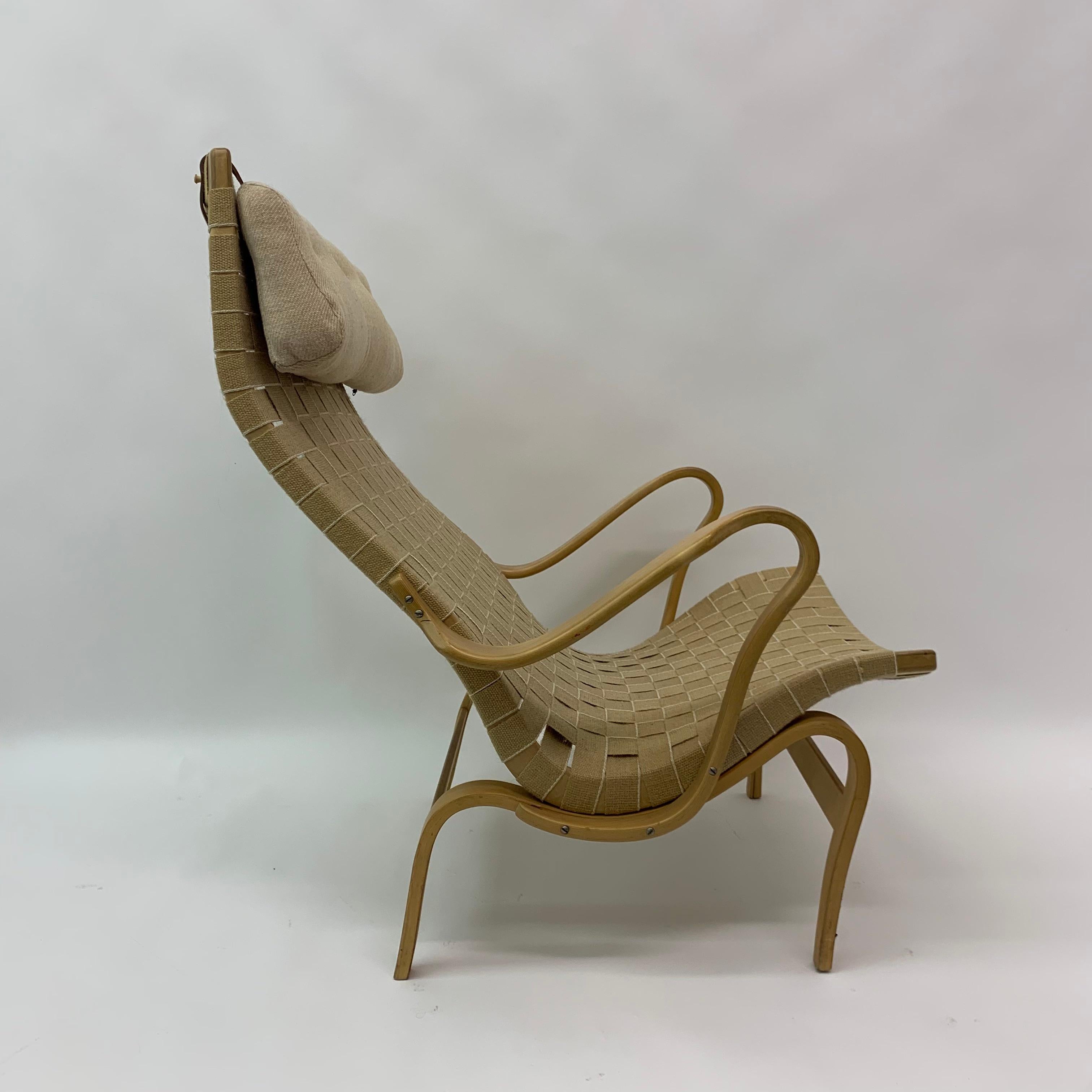 Bruno Mathsson ‘Pernilla’ Chair for Dux, 1970’s For Sale 6