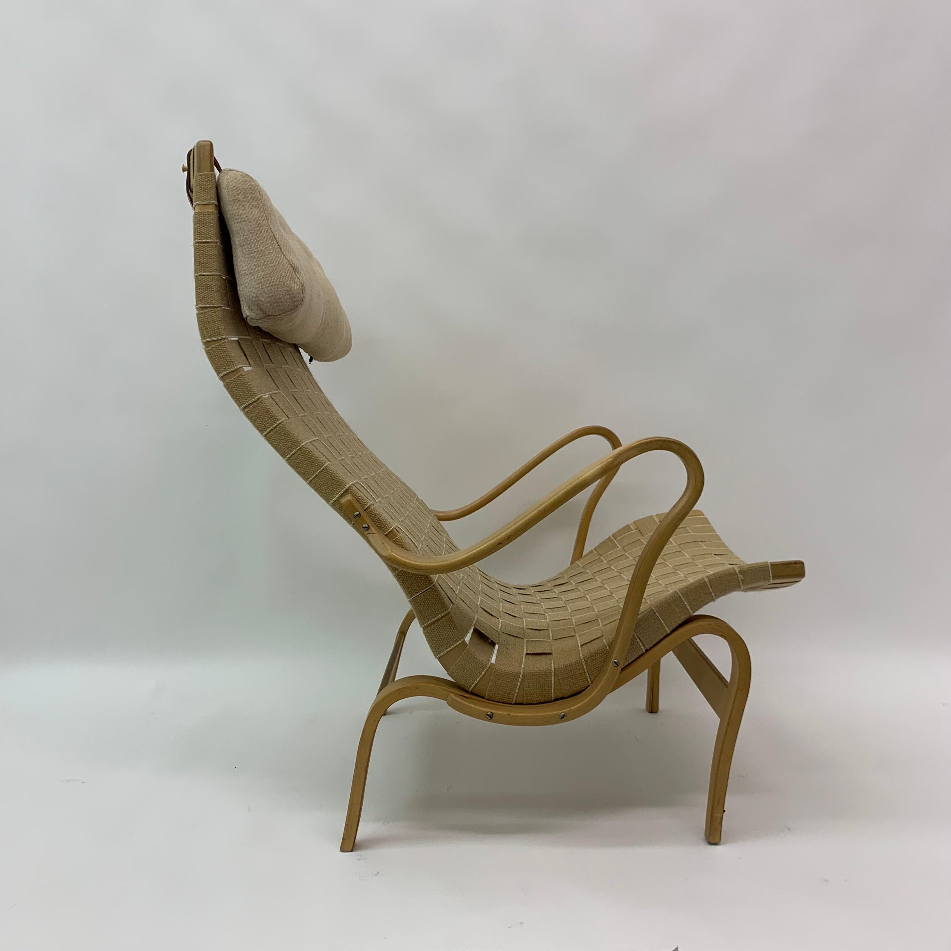 Bruno Mathsson ‘Pernilla’ Chair for Dux, 1970’s For Sale 7
