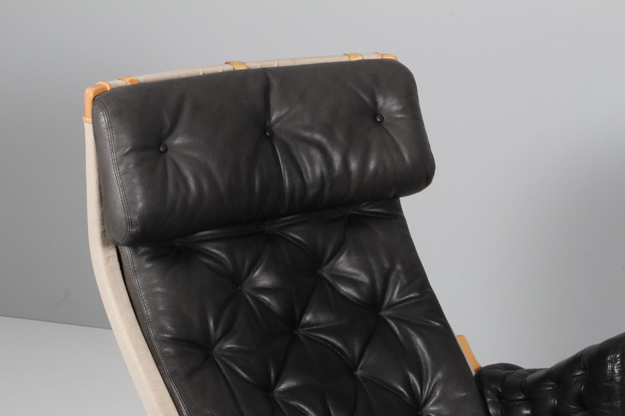 Mid-Century Modern Fauteuil de salon Pernilla de Bruno Mathsson, 25 ans, édition limitée en vente