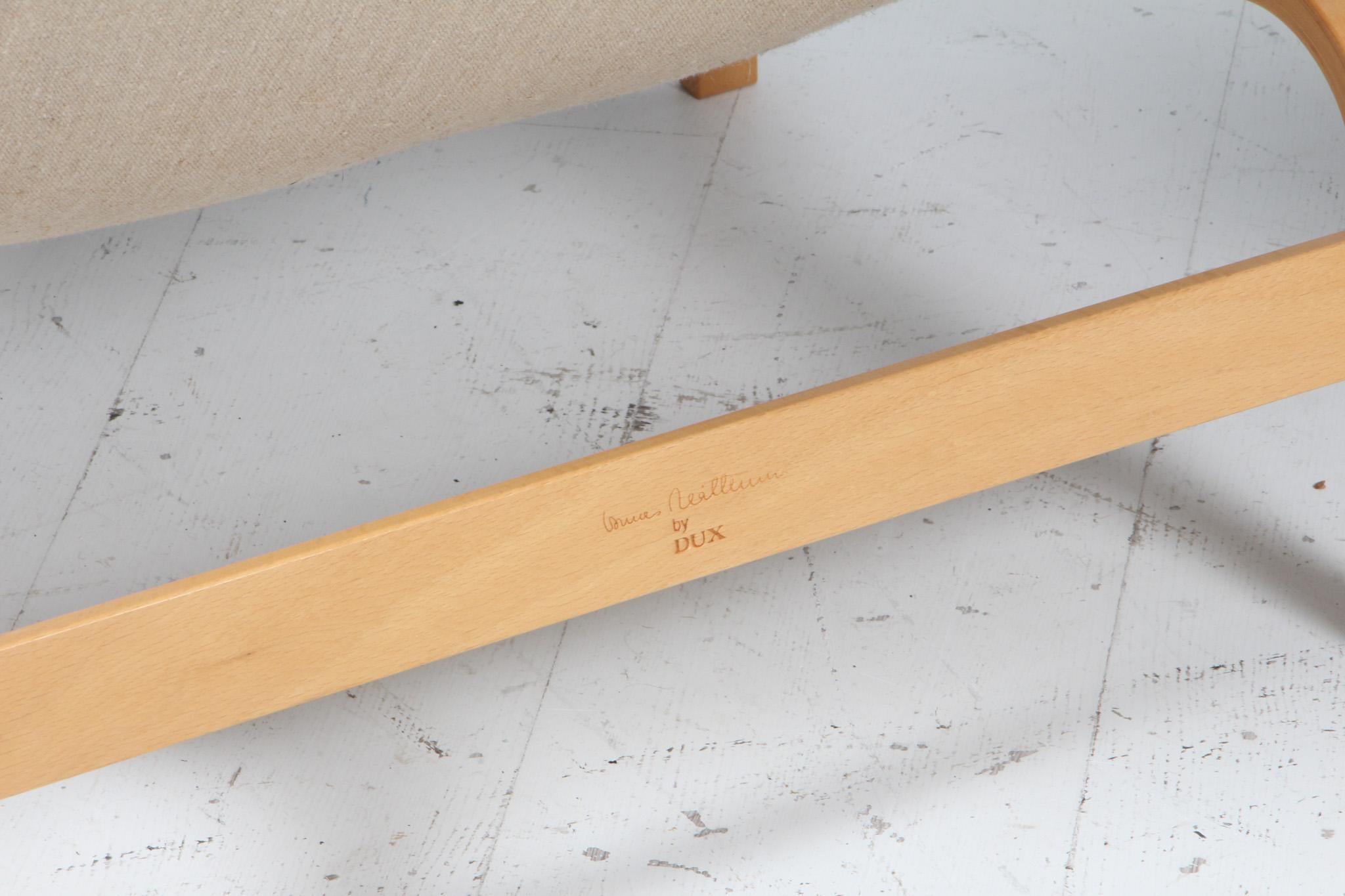 Bruno Mathsson Pernilla Lounge Chair. 25 years limited edition For Sale 2