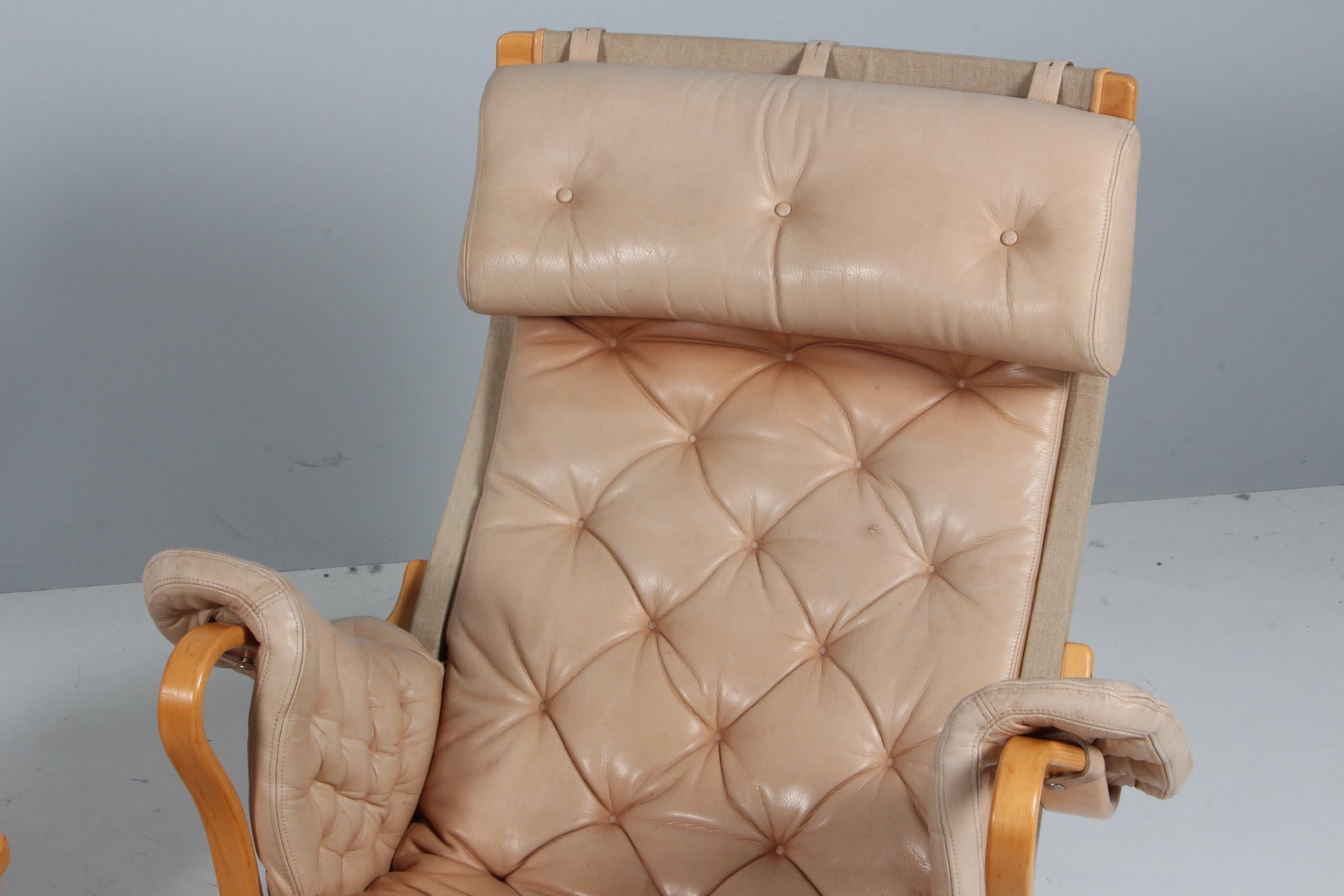 Mid-Century Modern Bruno Mathsson Pernilla Lounge Chair For Sale