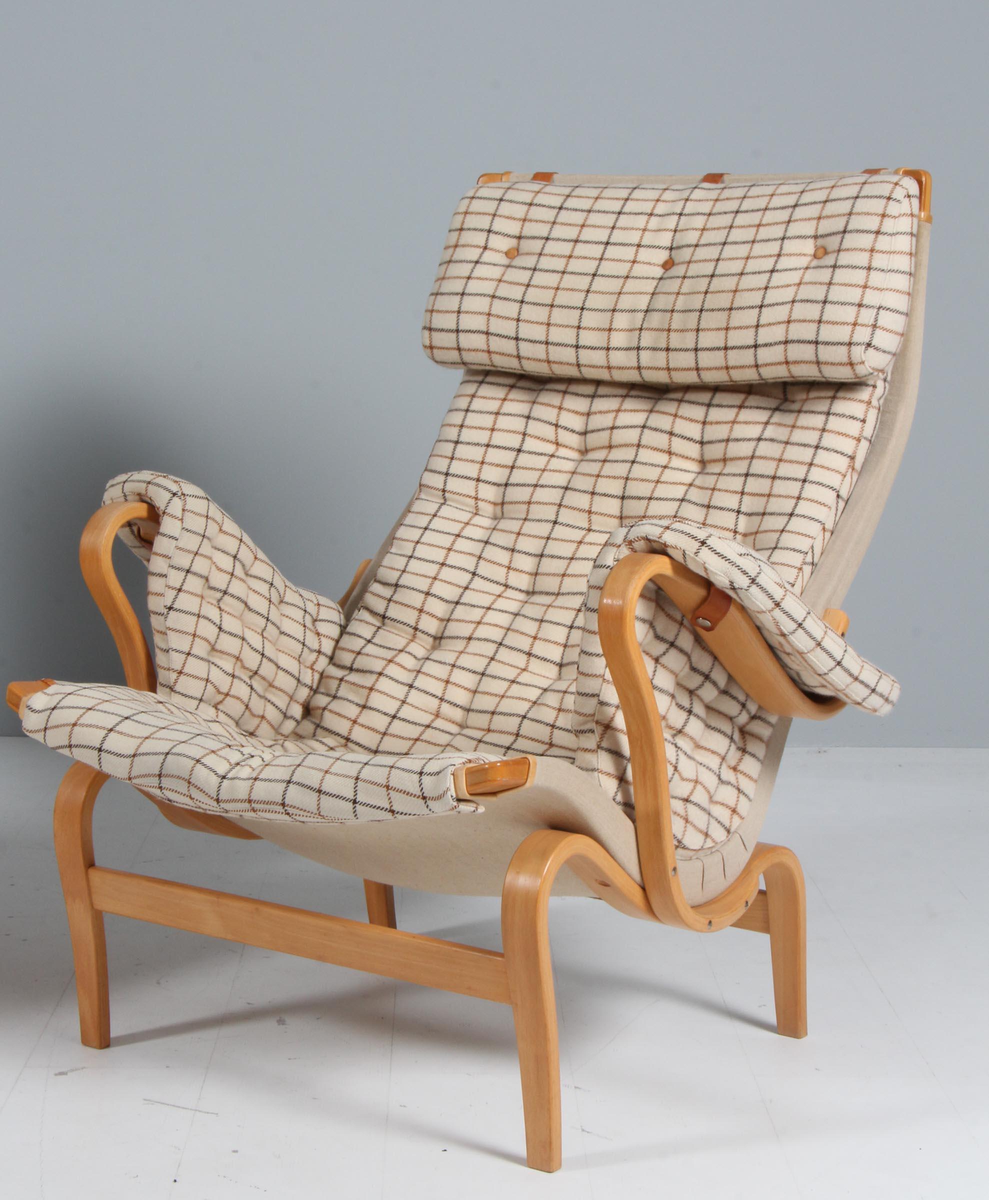 Bruno Mathsson Pernilla Lounge Chair In Good Condition In Esbjerg, DK