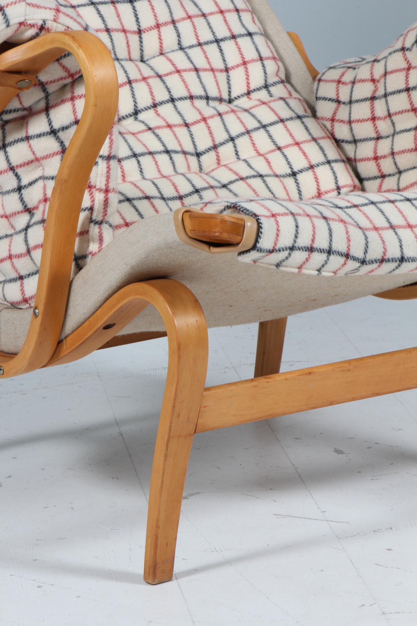 Bruno Mathsson Pernilla Lounge Chair In Good Condition In Esbjerg, DK