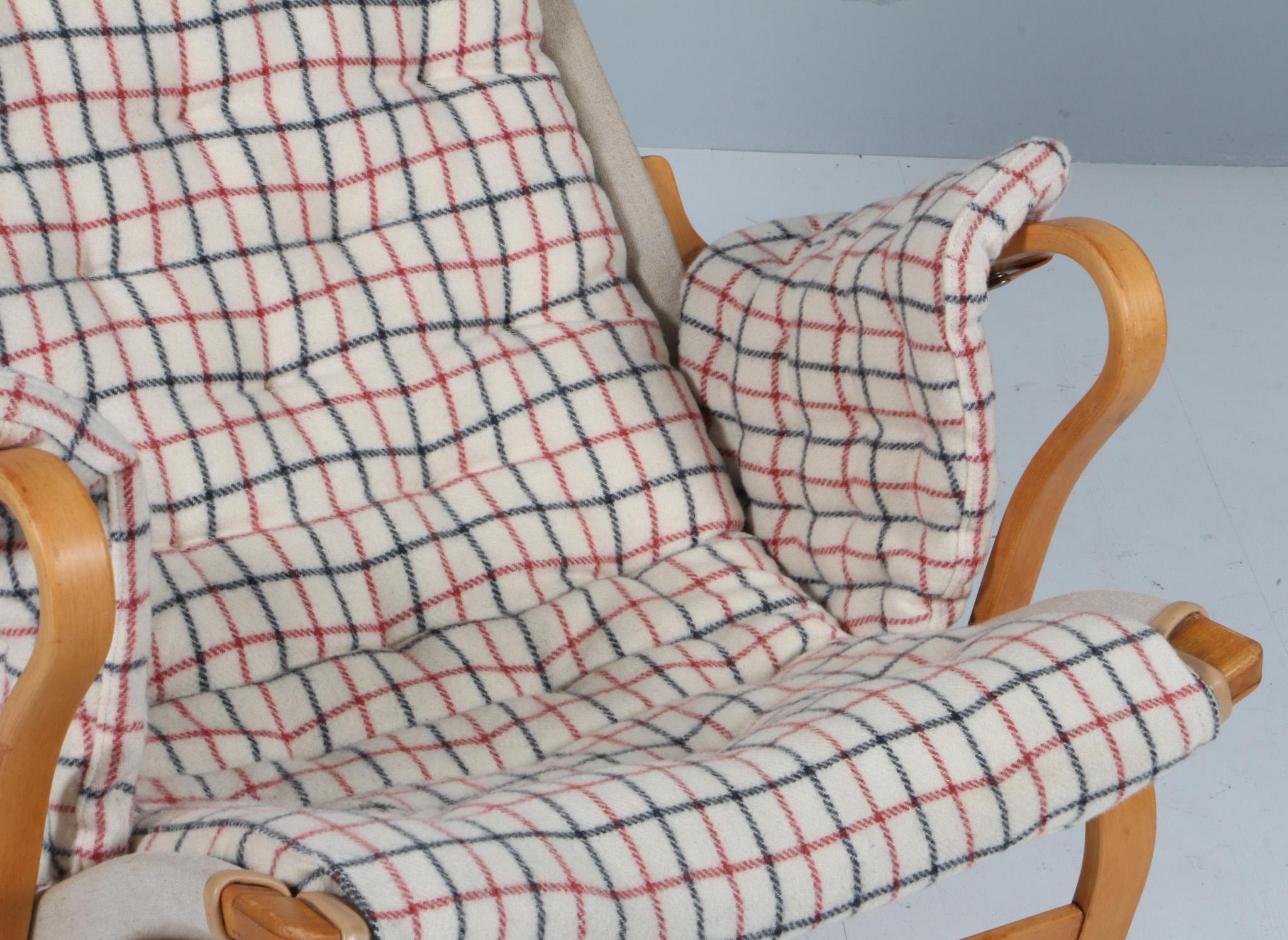 Late 20th Century Bruno Mathsson Pernilla Lounge Chair