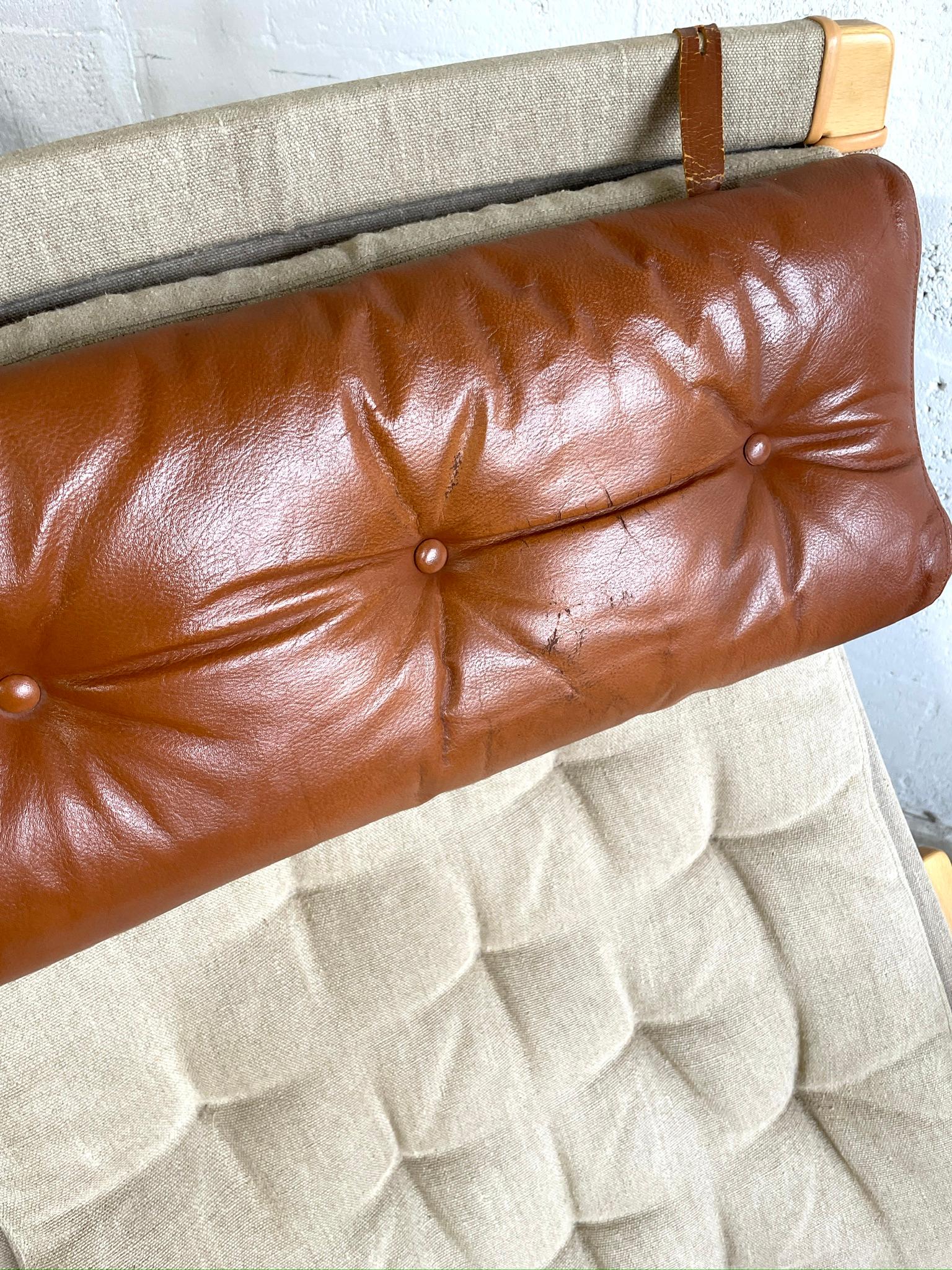Bruno Mathsson Pernilla Mid Century Lounge Chair (Chaise longue du milieu du siècle) Bon état - En vente à Fort Lauderdale, FL