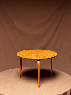 Bruno Mathsson rare original 1936 burl wood birch coffee table collector mint