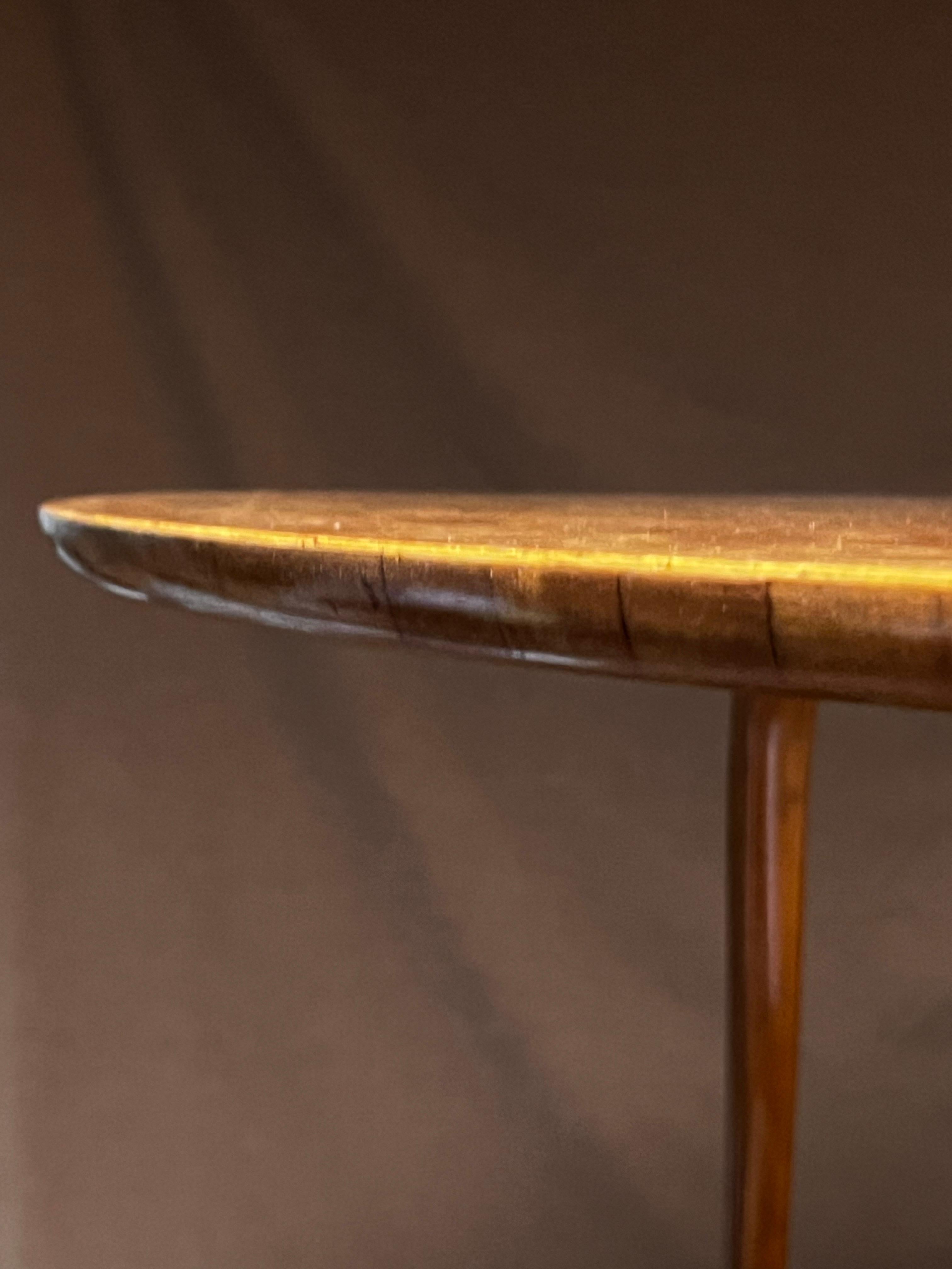 Bruno Mathsson raro tavolino originale del 1936 in legno di radica e betulla, da collezione, nuovo di zecca in vendita 1