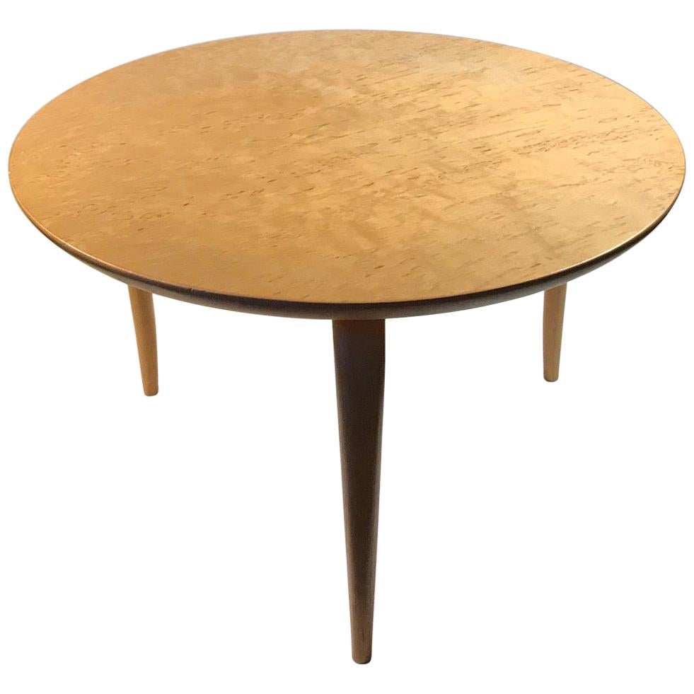 Bruno Mathsson Small Annika Table in Bird's-Eye Maple For Sale