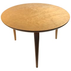 Vintage Bruno Mathsson Small Annika Table in Bird's-Eye Maple