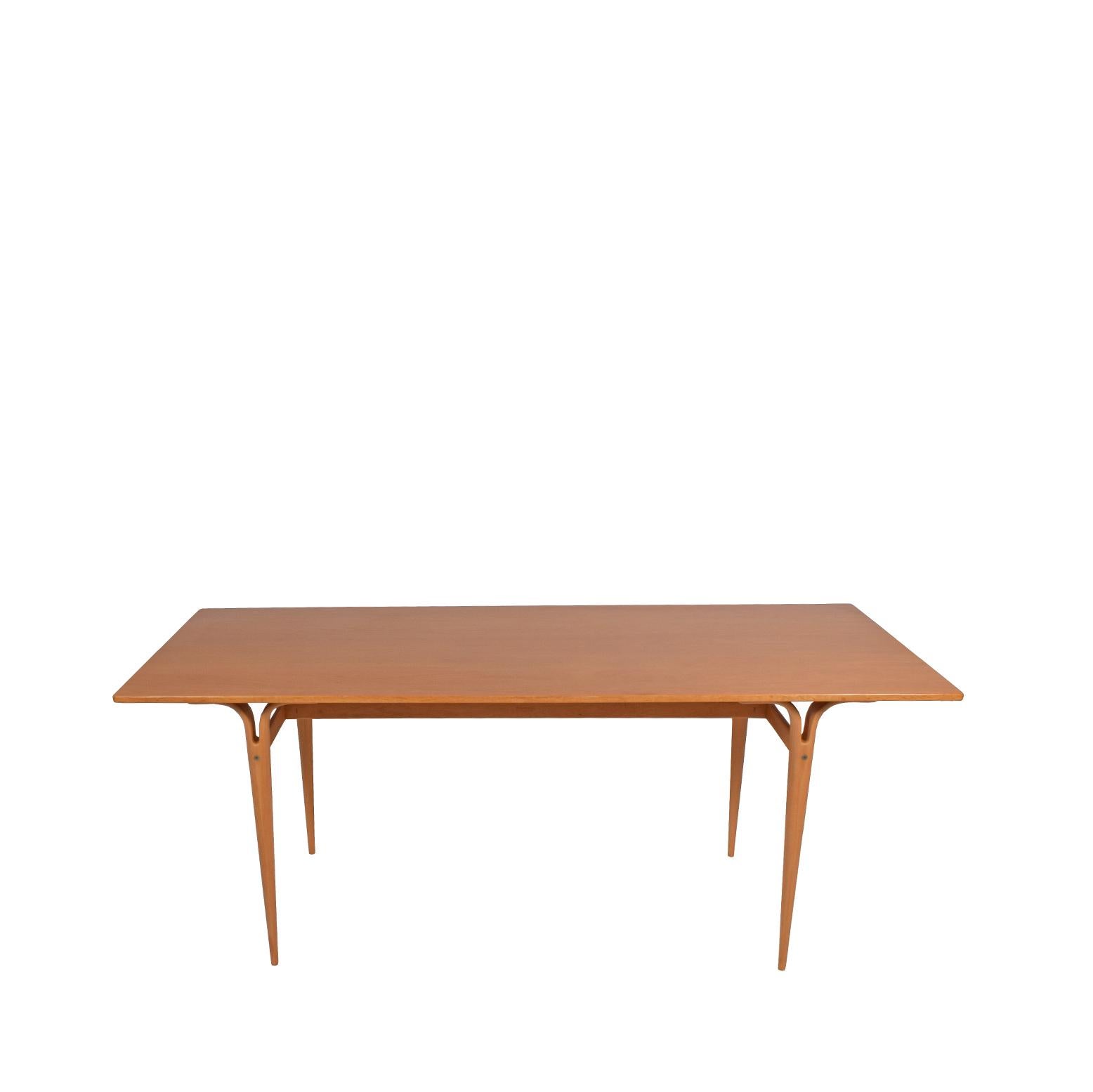 Swedish Bruno Mathsson Table / Desk made by Karl Mathsson, 1966