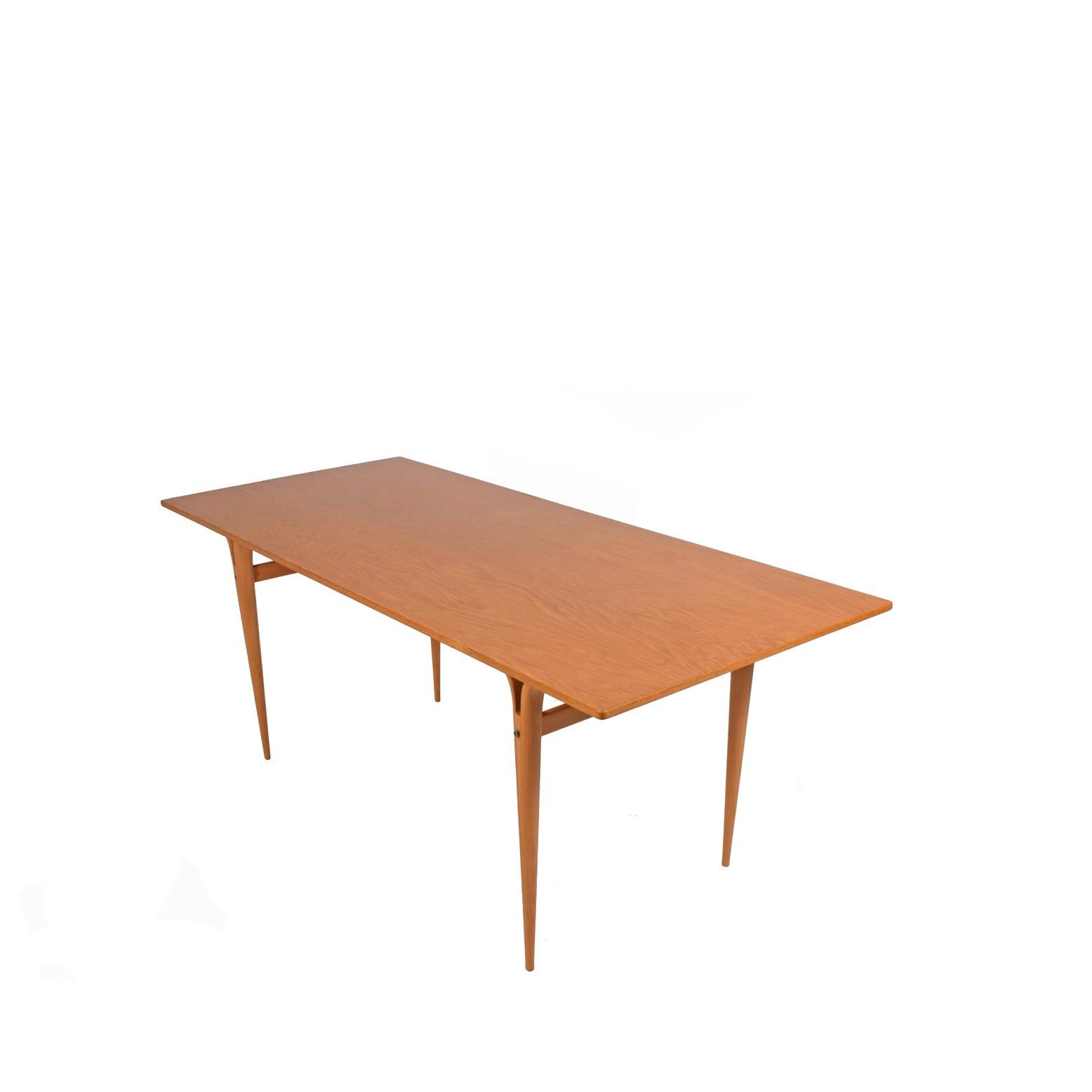 Bruno Mathsson Table / Desk made by Karl Mathsson, 1966 In Good Condition In Hudson, NY