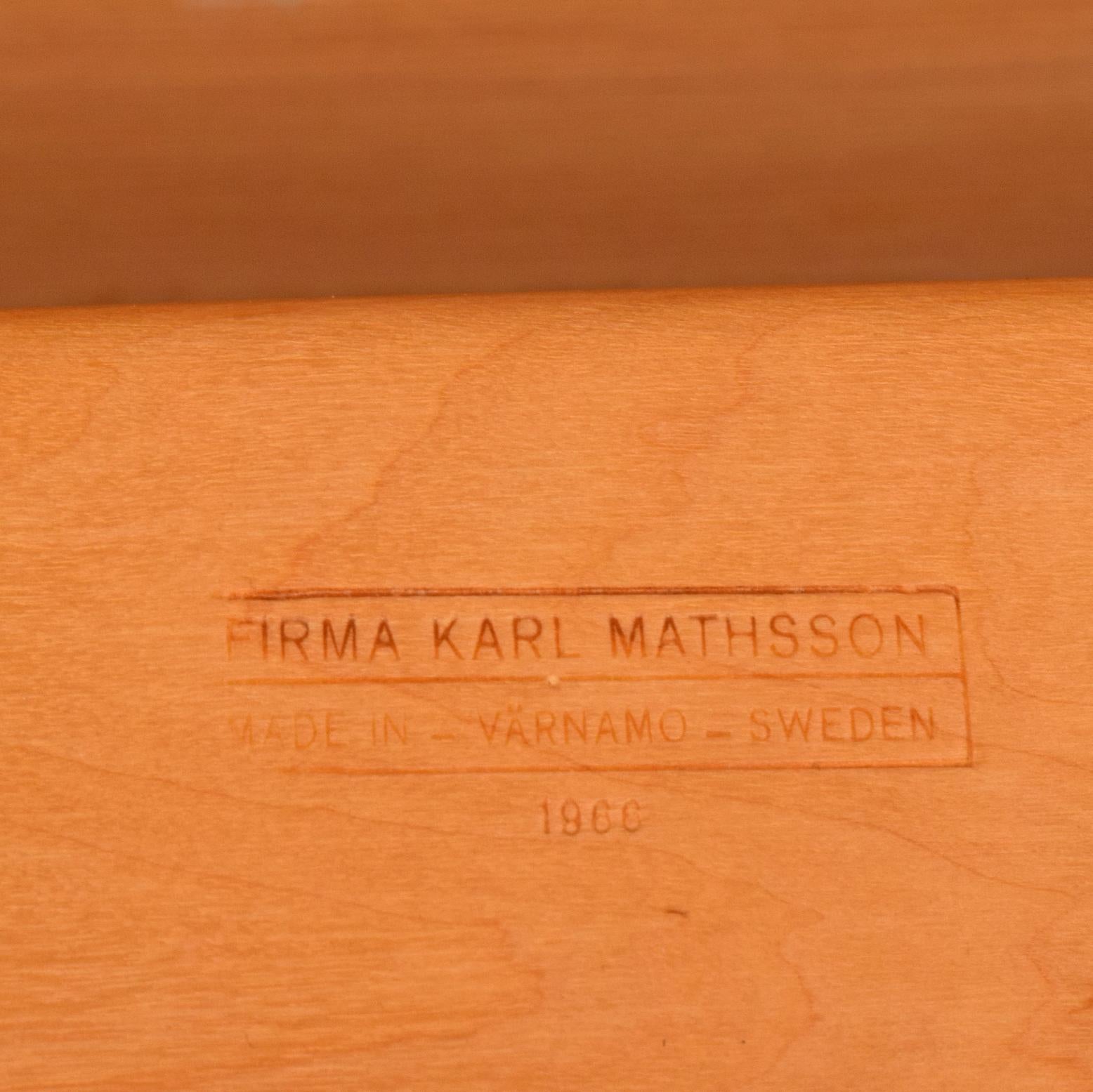 Bruno Mathsson Table / Desk made by Karl Mathsson, 1966 1