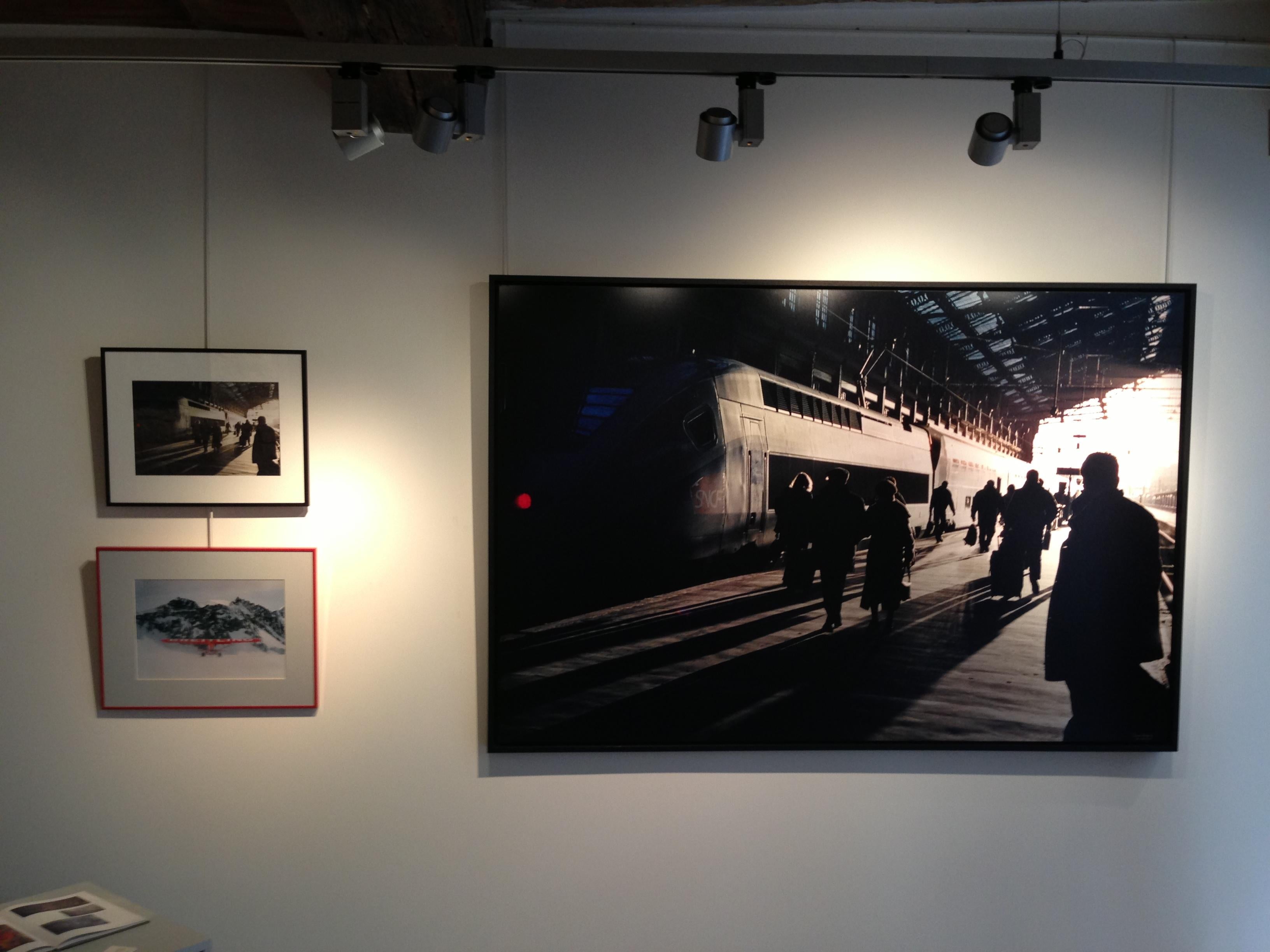 Gare de Lyon (Paris, un matin d'hiver), 70 x 105 cm /5 - Photograph de Bruno Meignien