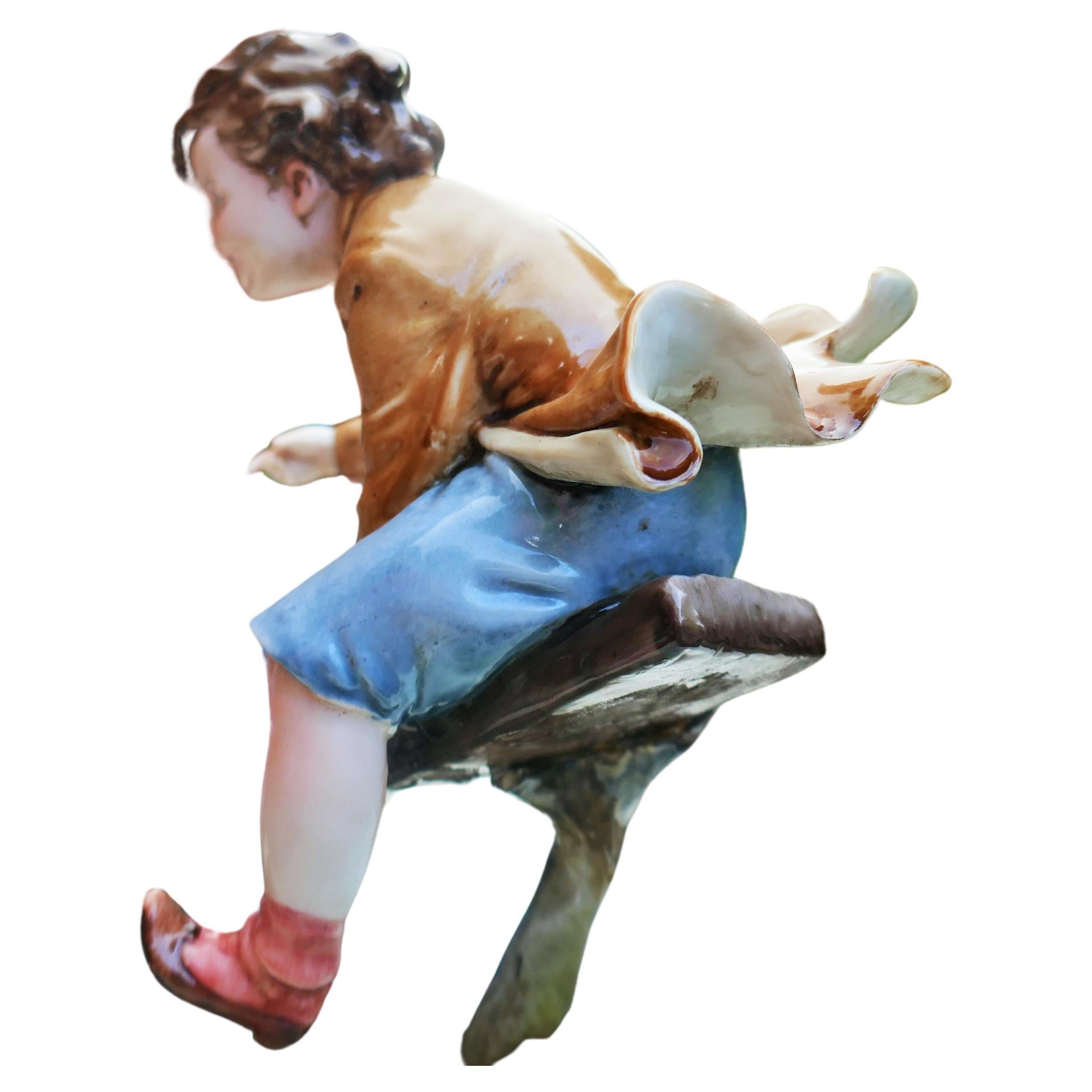 Mid-20th Century Bruno Merli Capodimonte in vendita