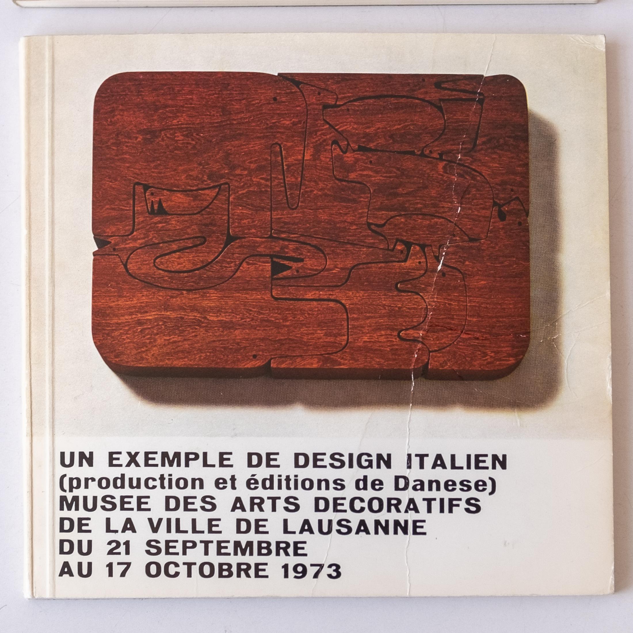 Papier Bruno Munari et Enzo Mari Danese Catalogues photos lettres collection éphémère