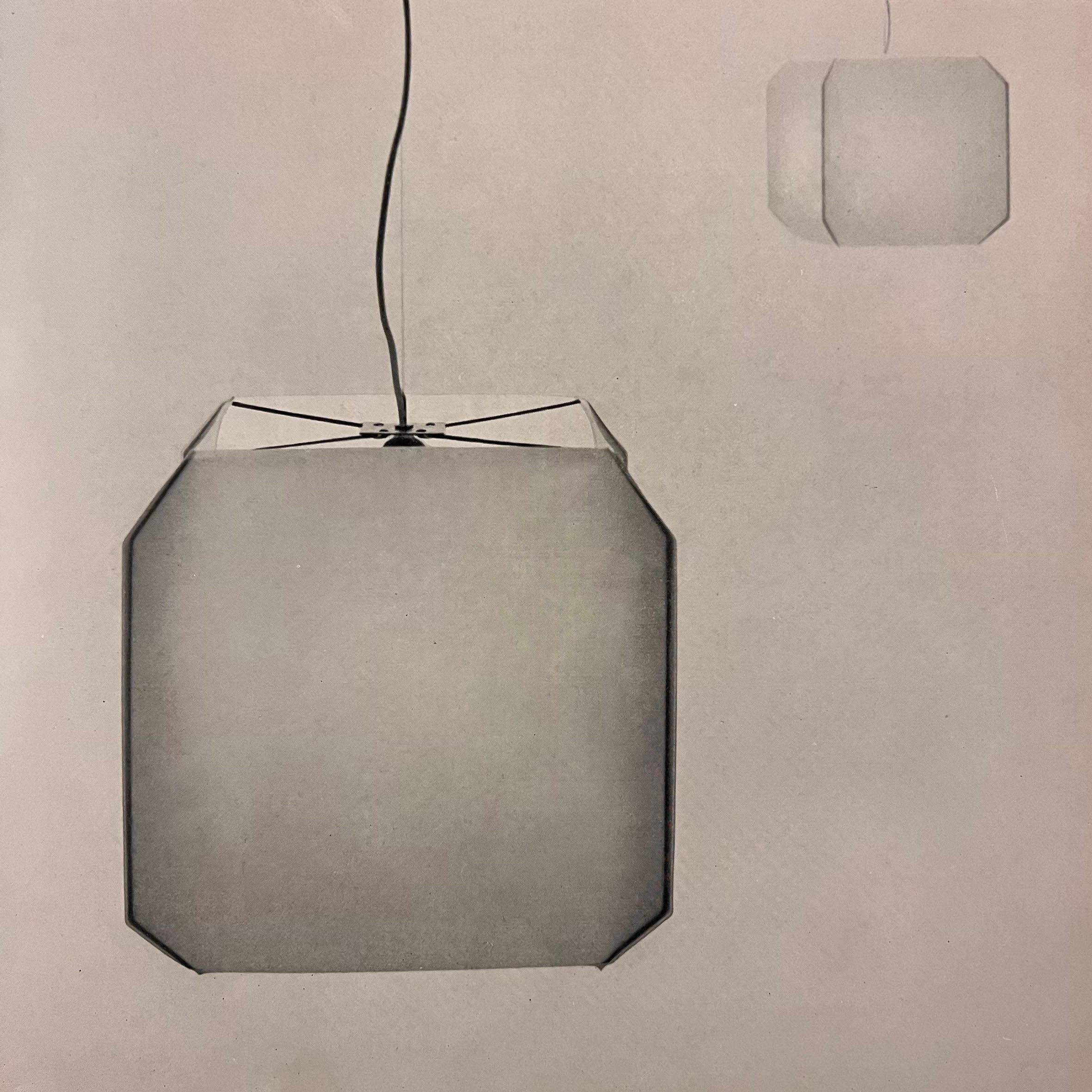 Bruno Munari, Bali, Lámpara colgante, Danese, Década de 1960 en venta 3